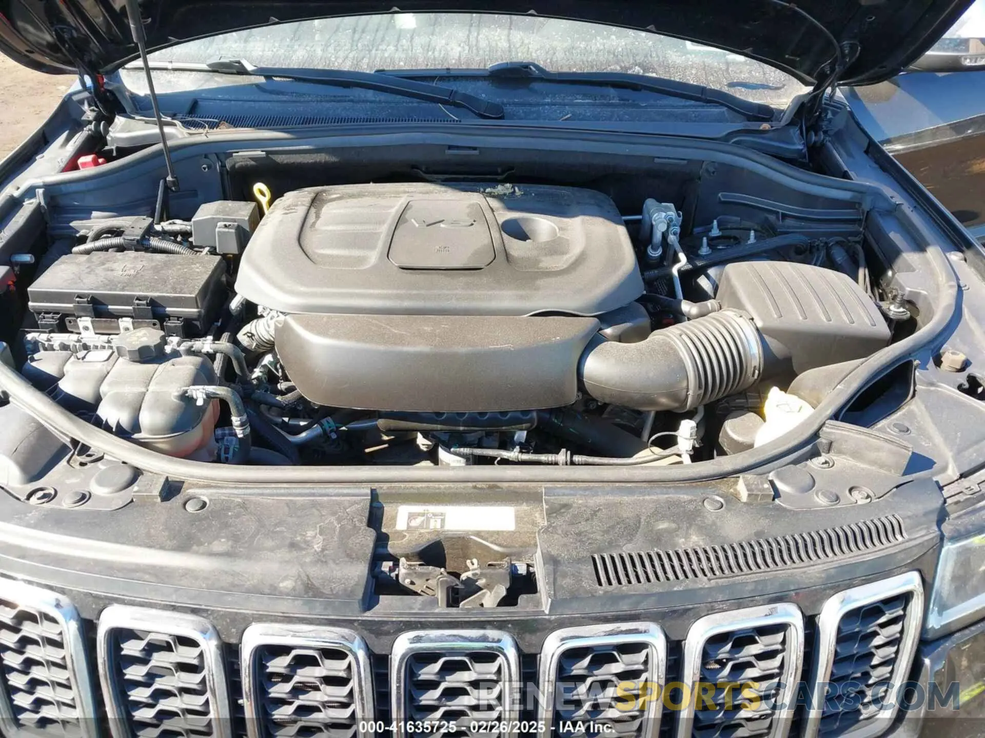 10 fotografías del automóvil dañado 1C4RJFBG4MC504136 JEEP GRAND CHEROKEE 2021