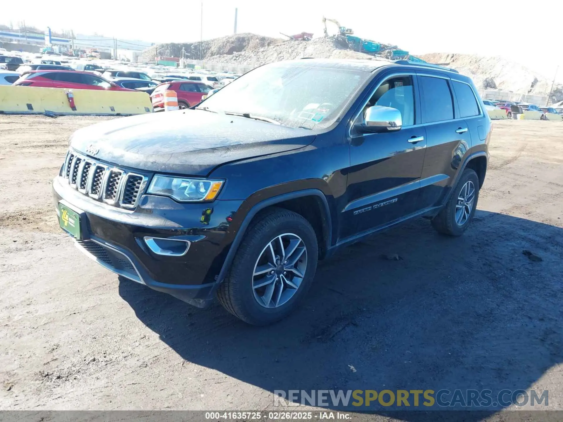 2 fotografías del automóvil dañado 1C4RJFBG4MC504136 JEEP GRAND CHEROKEE 2021
