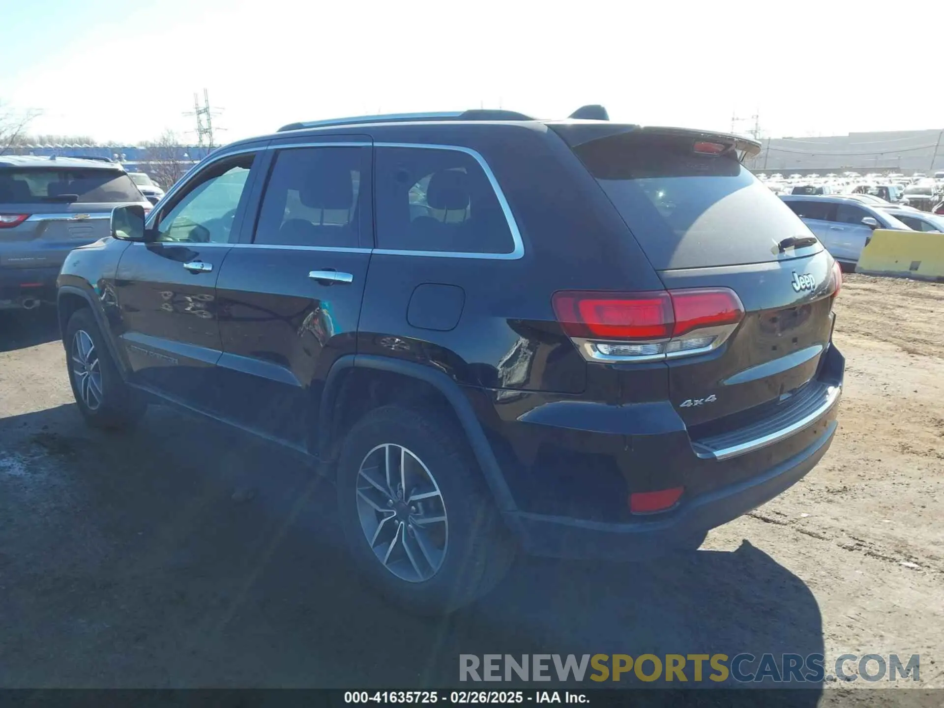 3 fotografías del automóvil dañado 1C4RJFBG4MC504136 JEEP GRAND CHEROKEE 2021