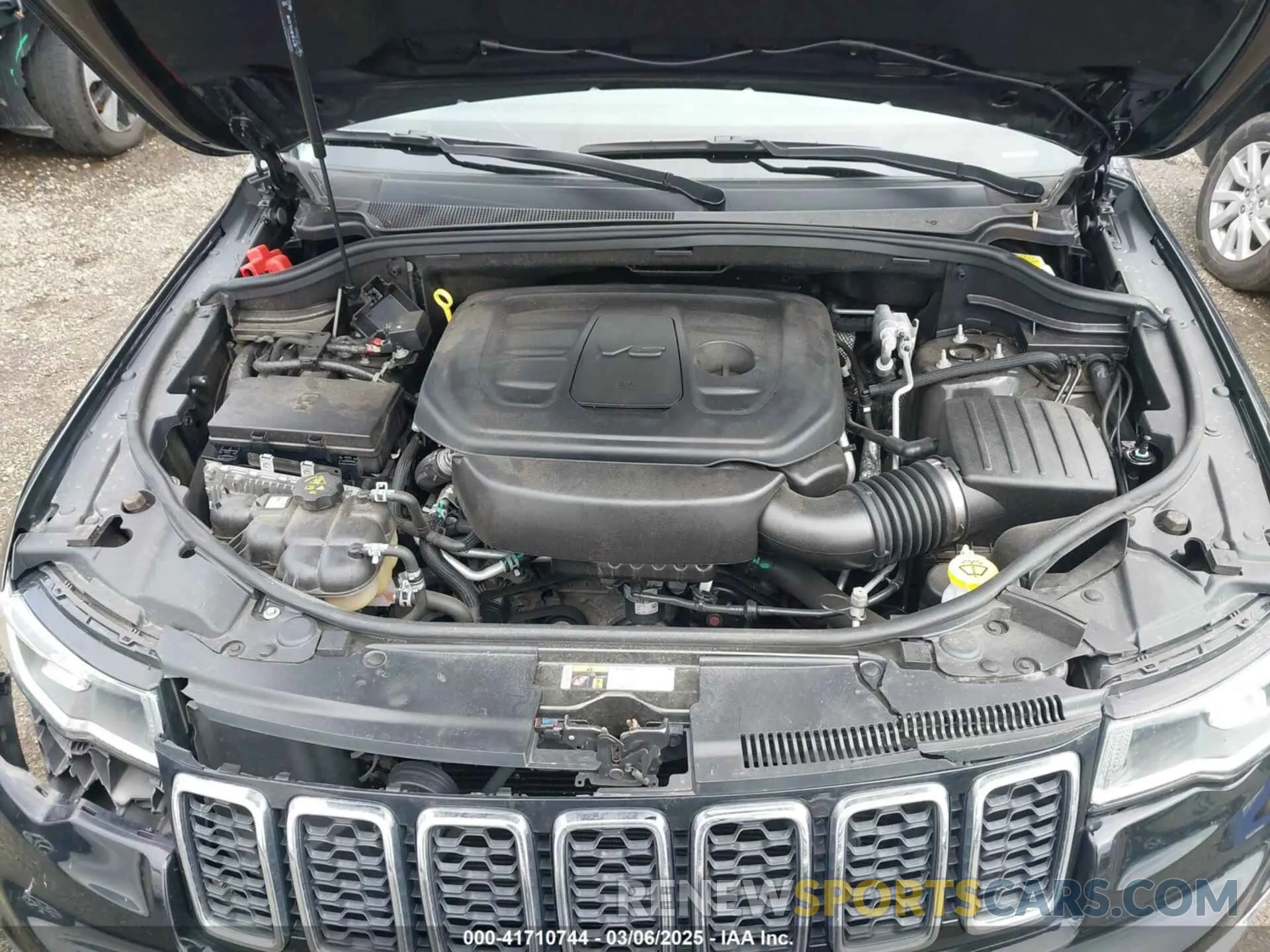 10 fotografías del automóvil dañado 1C4RJFBG4MC518733 JEEP GRAND CHEROKEE 2021