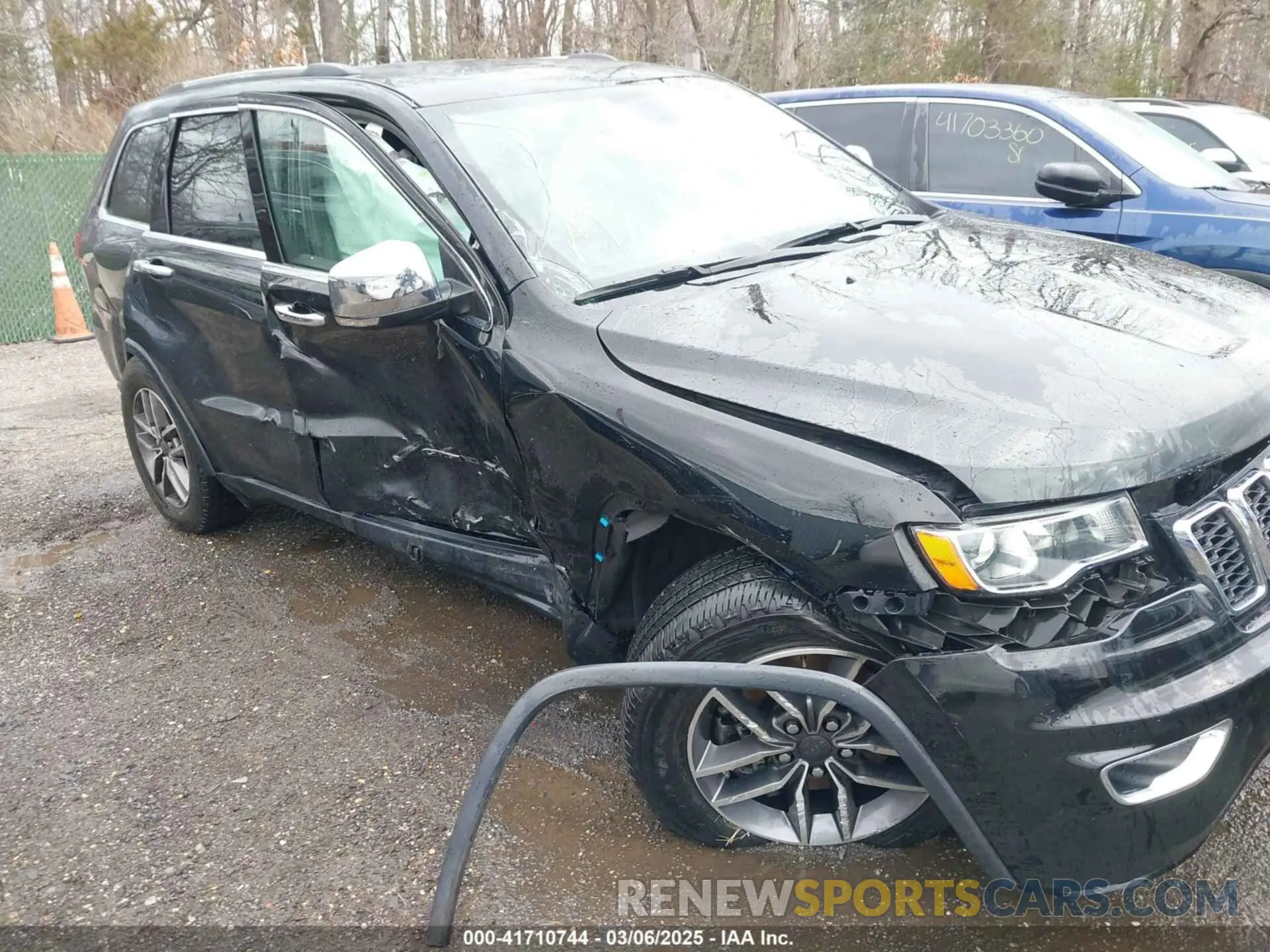 6 fotografías del automóvil dañado 1C4RJFBG4MC518733 JEEP GRAND CHEROKEE 2021