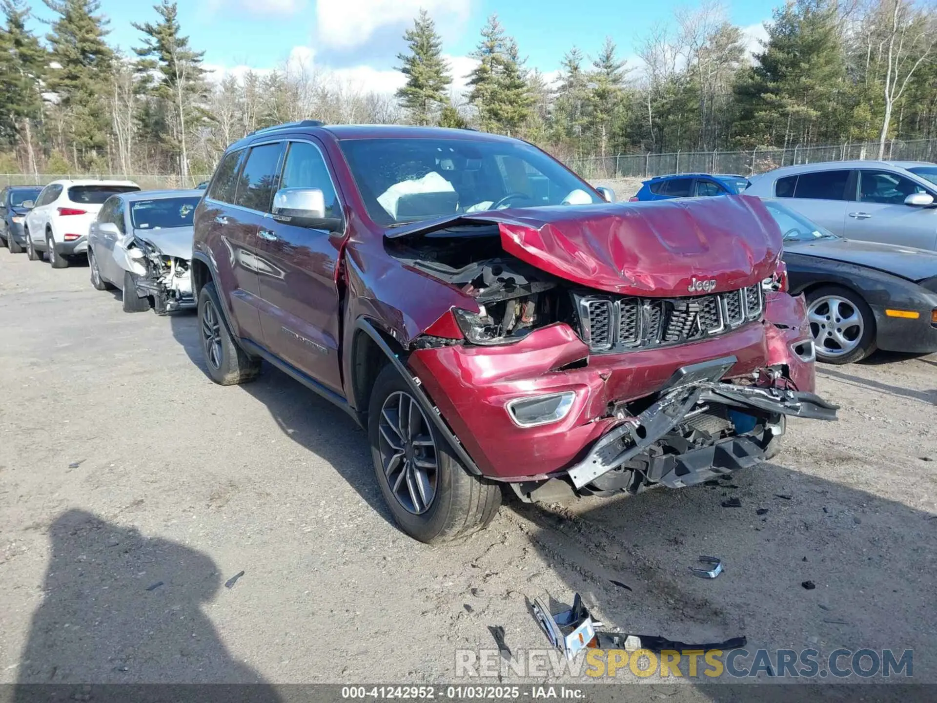 1 fotografías del automóvil dañado 1C4RJFBG4MC579984 JEEP GRAND CHEROKEE 2021