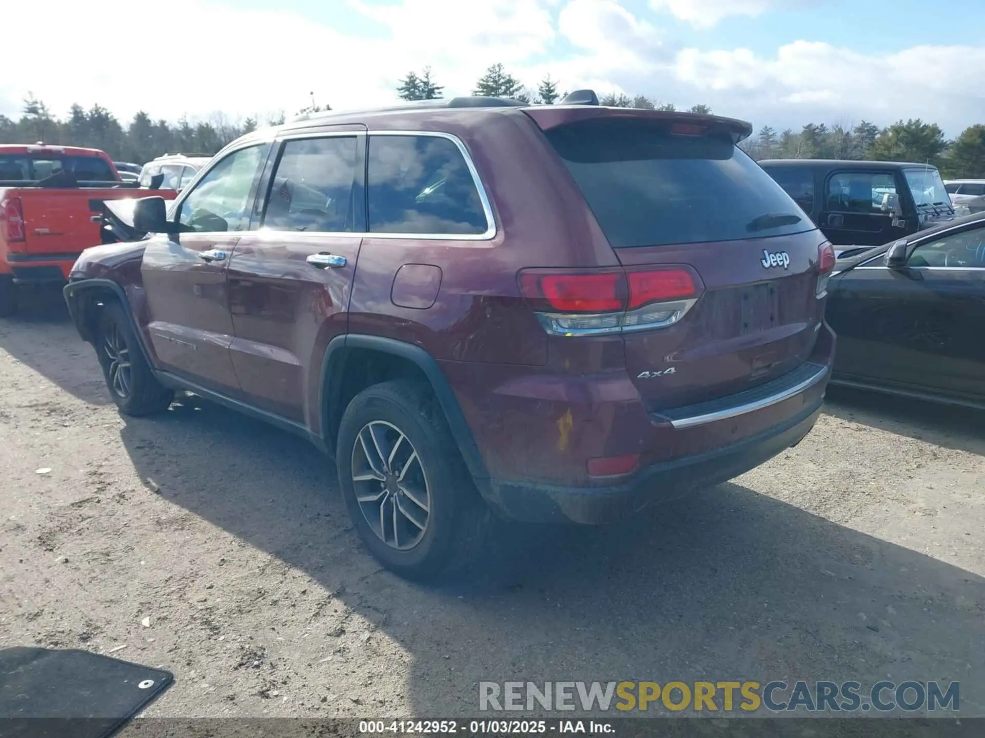 3 fotografías del automóvil dañado 1C4RJFBG4MC579984 JEEP GRAND CHEROKEE 2021