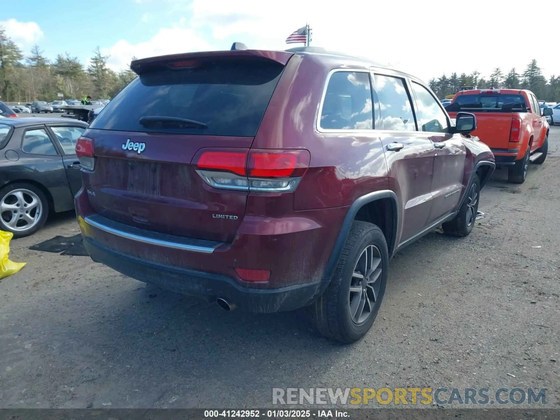 4 fotografías del automóvil dañado 1C4RJFBG4MC579984 JEEP GRAND CHEROKEE 2021