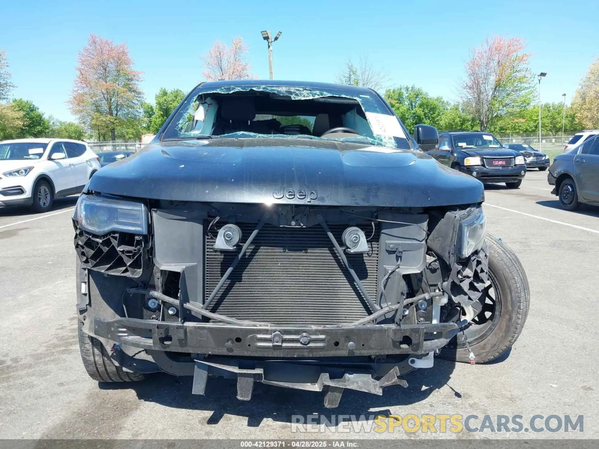 12 fotografías del automóvil dañado 1C4RJFBG5MC671721 JEEP GRAND CHEROKEE 2021