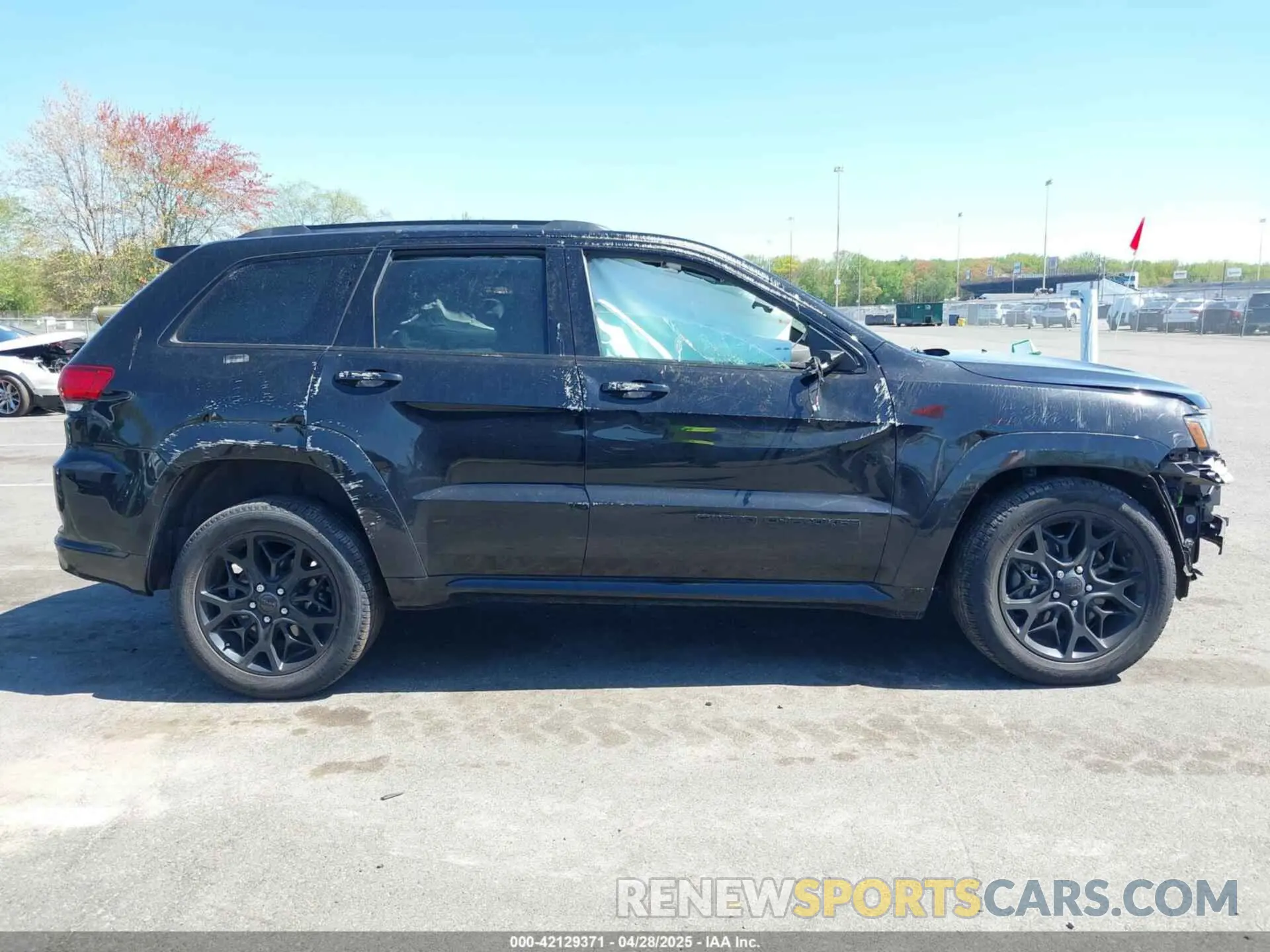 13 fotografías del automóvil dañado 1C4RJFBG5MC671721 JEEP GRAND CHEROKEE 2021