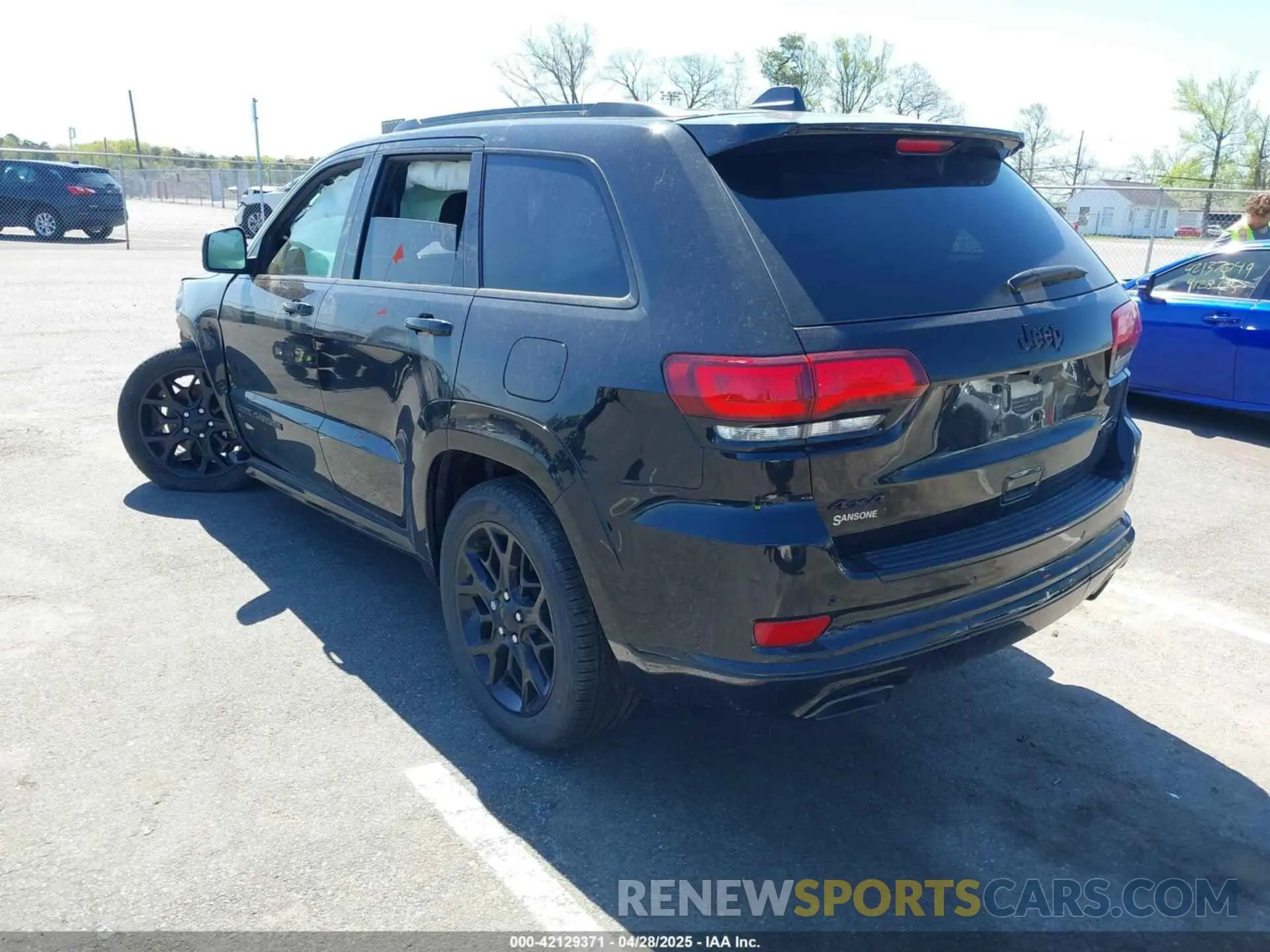 3 fotografías del automóvil dañado 1C4RJFBG5MC671721 JEEP GRAND CHEROKEE 2021