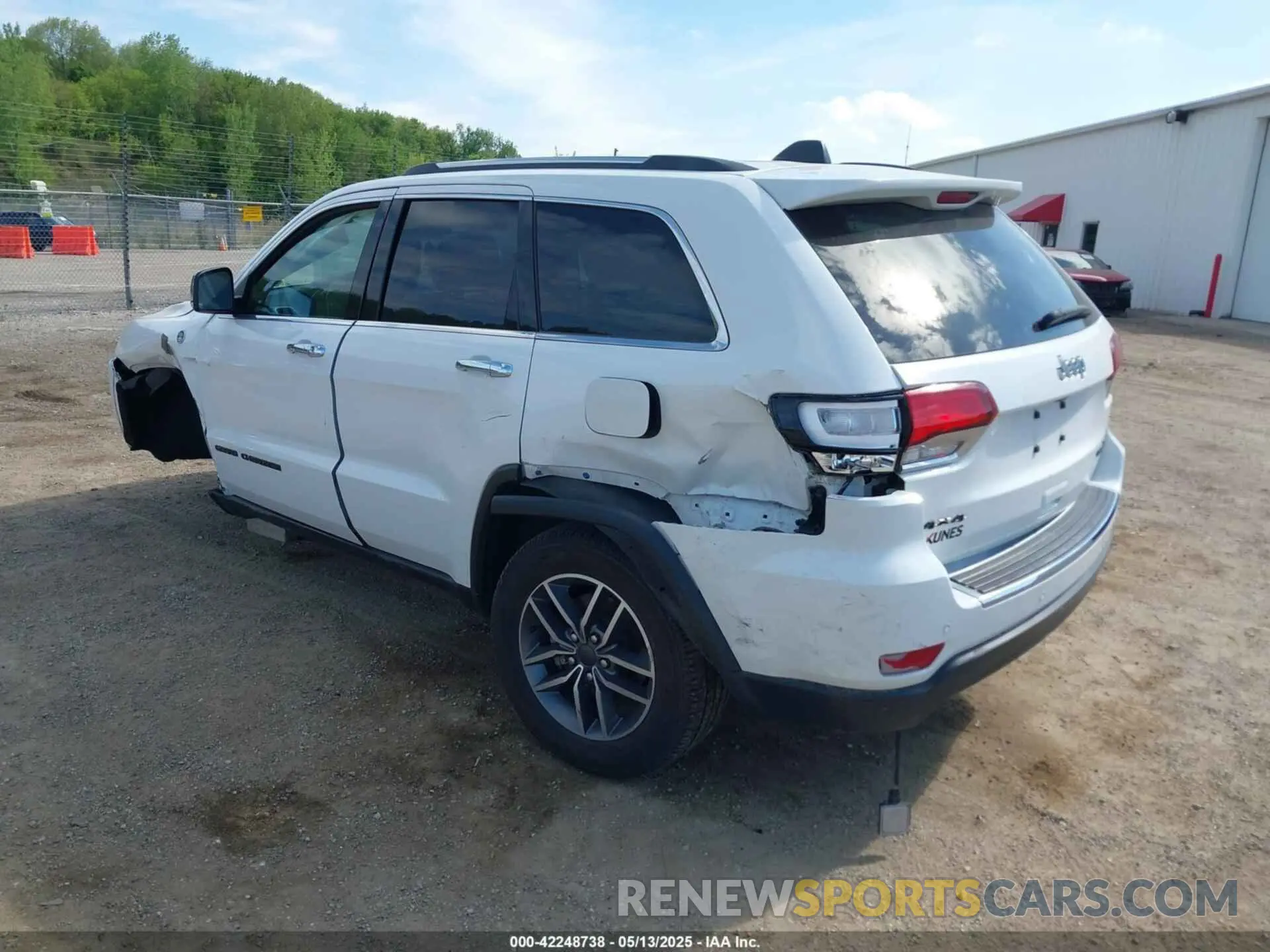 3 fotografías del automóvil dañado 1C4RJFBG5MC674182 JEEP GRAND CHEROKEE 2021