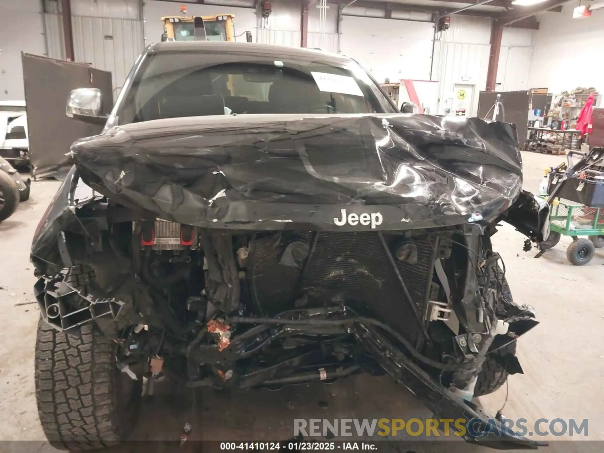 13 fotografías del automóvil dañado 1C4RJFBG5MC732694 JEEP GRAND CHEROKEE 2021