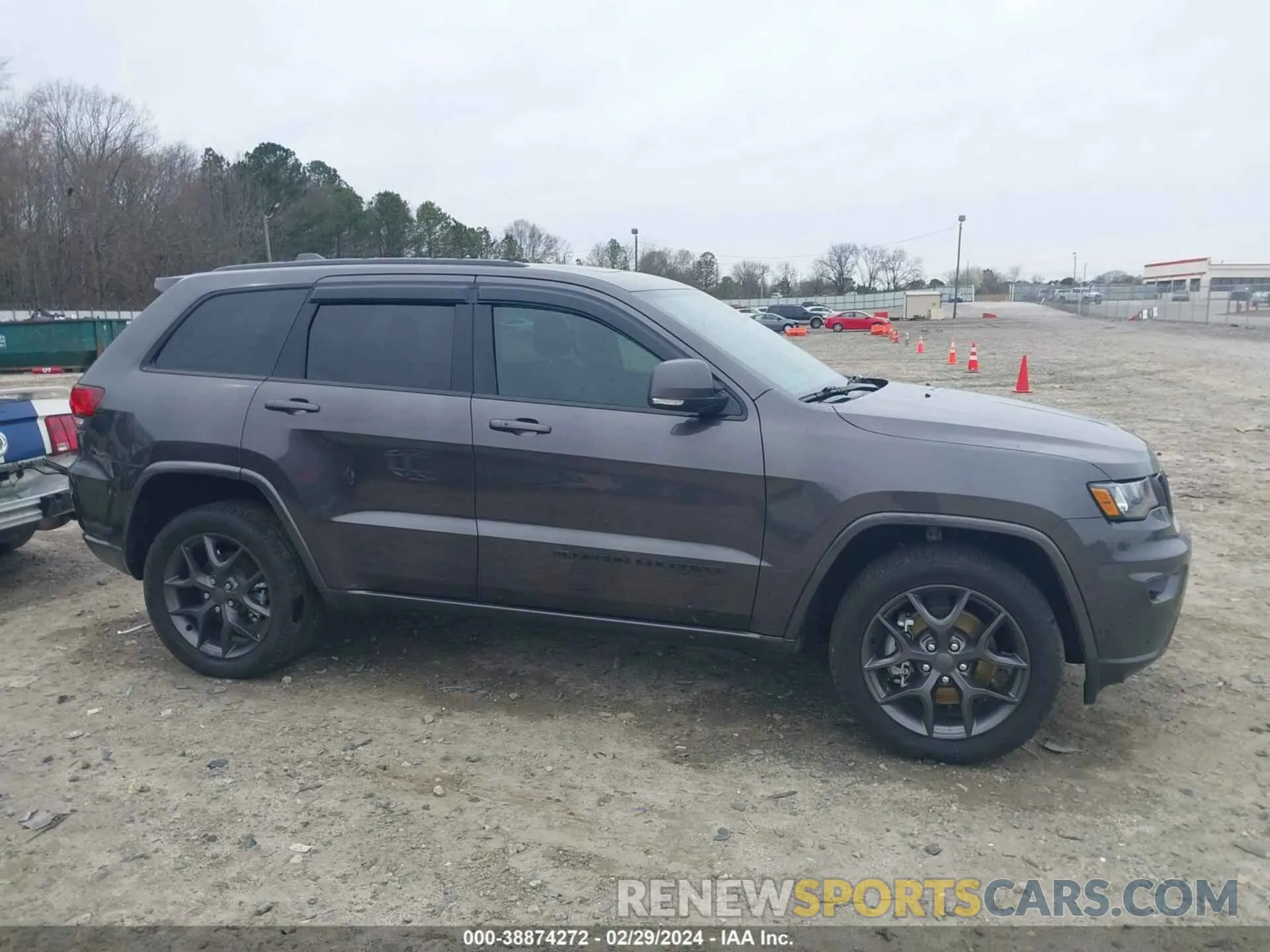 13 fotografías del automóvil dañado 1C4RJFBG5MC857727 JEEP GRAND CHEROKEE 2021