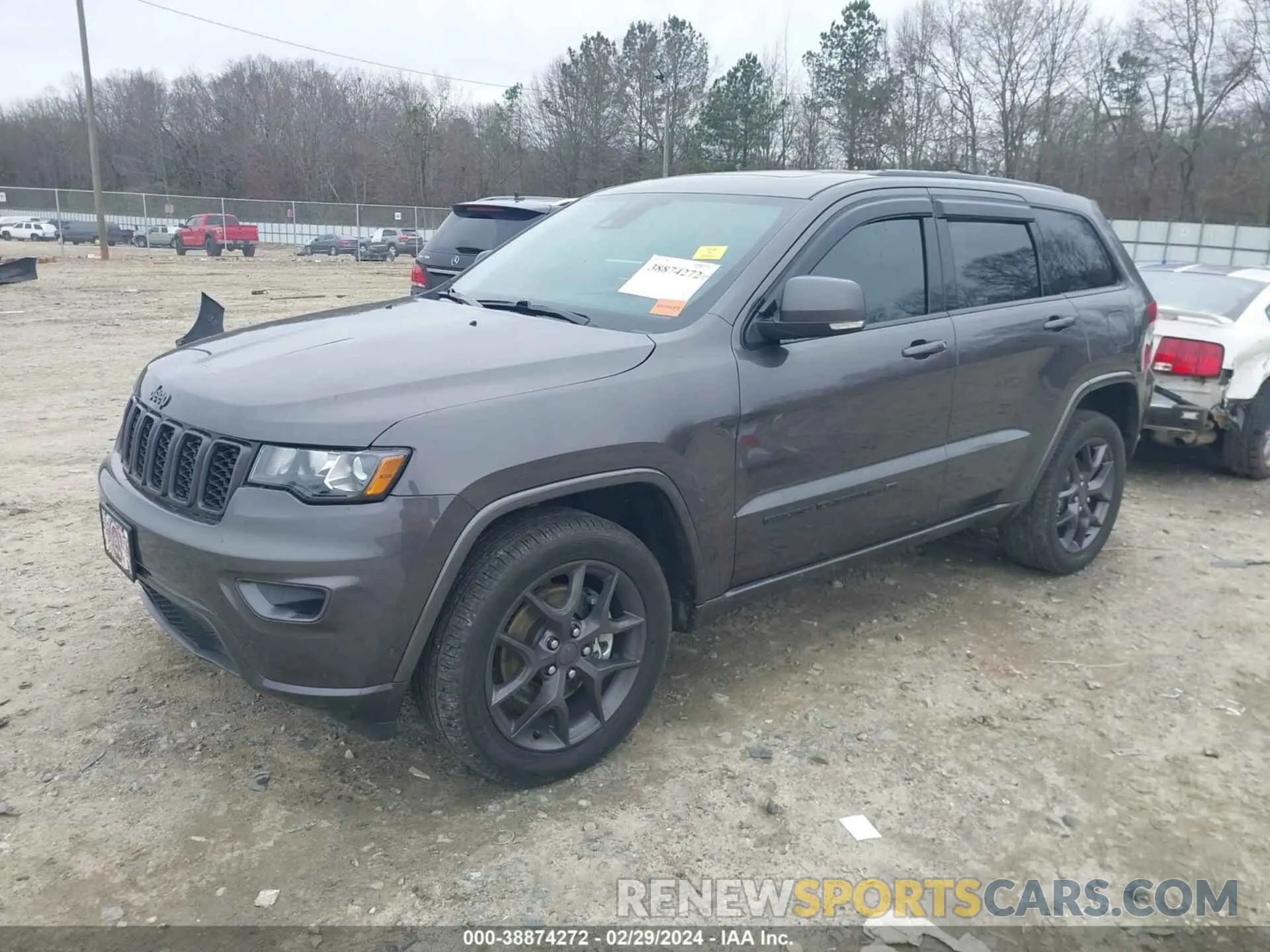 2 fotografías del automóvil dañado 1C4RJFBG5MC857727 JEEP GRAND CHEROKEE 2021