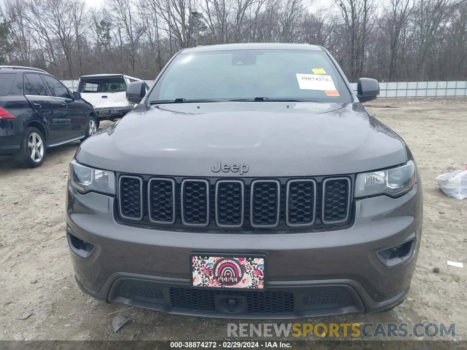 6 fotografías del automóvil dañado 1C4RJFBG5MC857727 JEEP GRAND CHEROKEE 2021