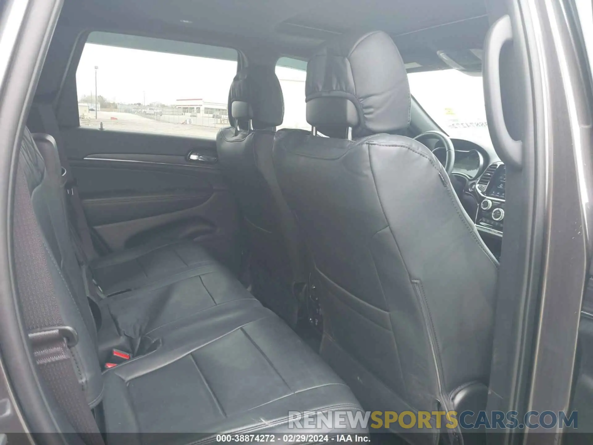 8 fotografías del automóvil dañado 1C4RJFBG5MC857727 JEEP GRAND CHEROKEE 2021