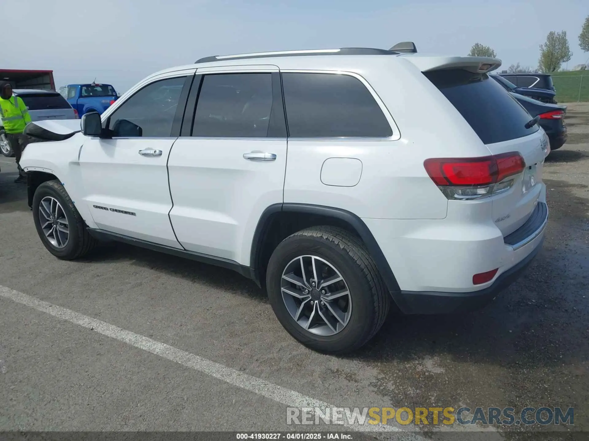 3 fotografías del automóvil dañado 1C4RJFBG6MC583762 JEEP GRAND CHEROKEE 2021