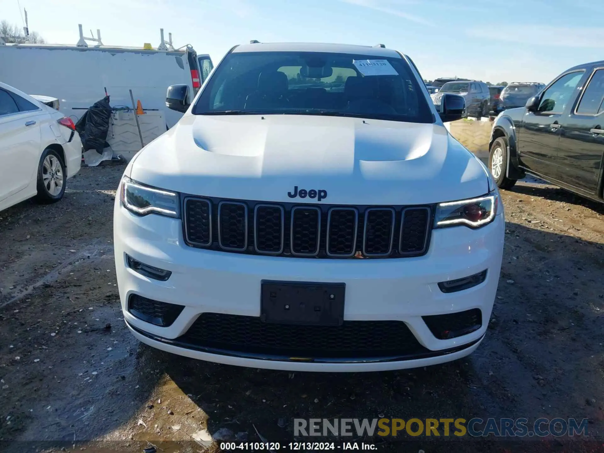 12 fotografías del automóvil dañado 1C4RJFBG6MC767860 JEEP GRAND CHEROKEE 2021