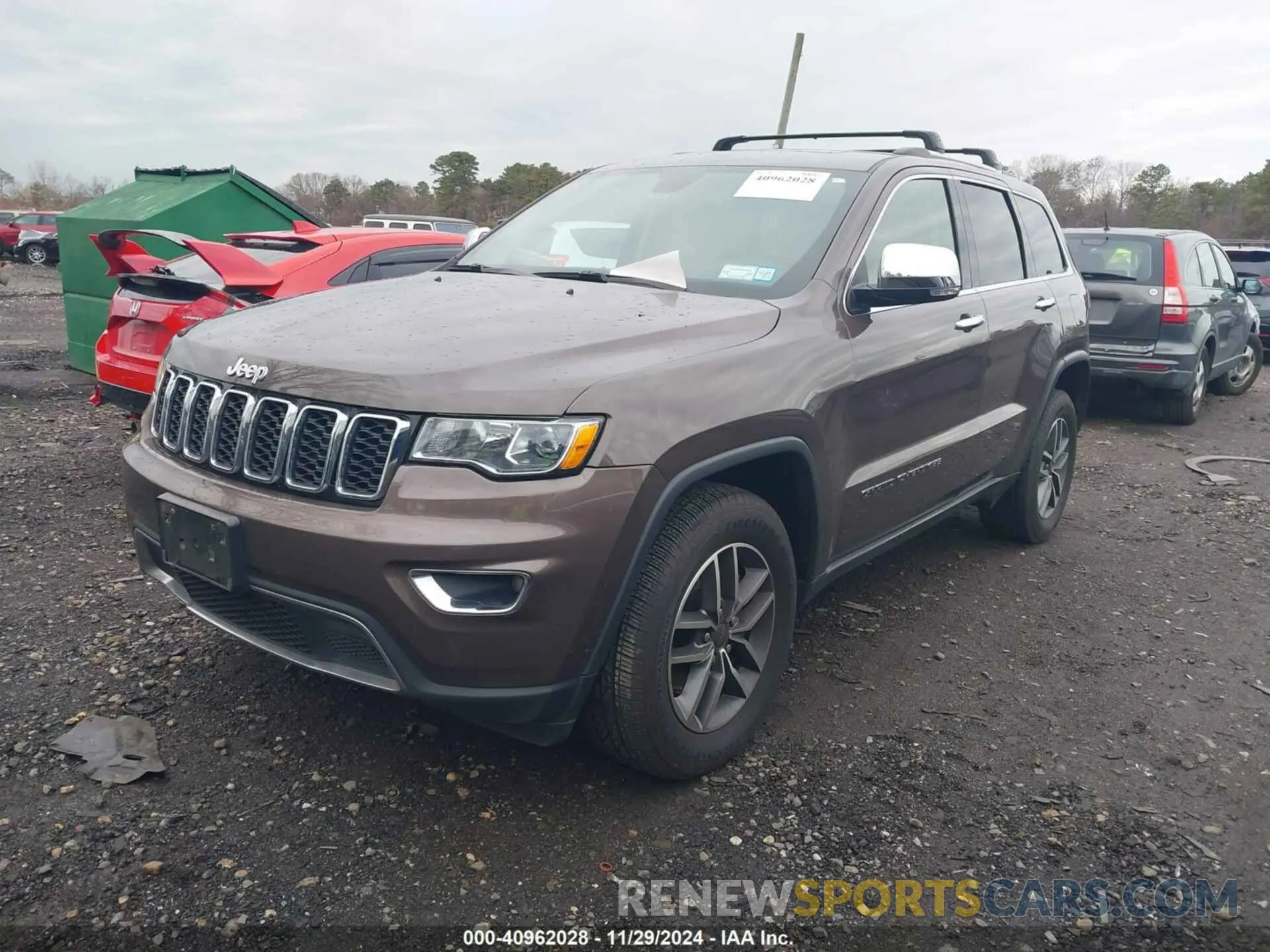 2 fotografías del automóvil dañado 1C4RJFBG7MC507760 JEEP GRAND CHEROKEE 2021