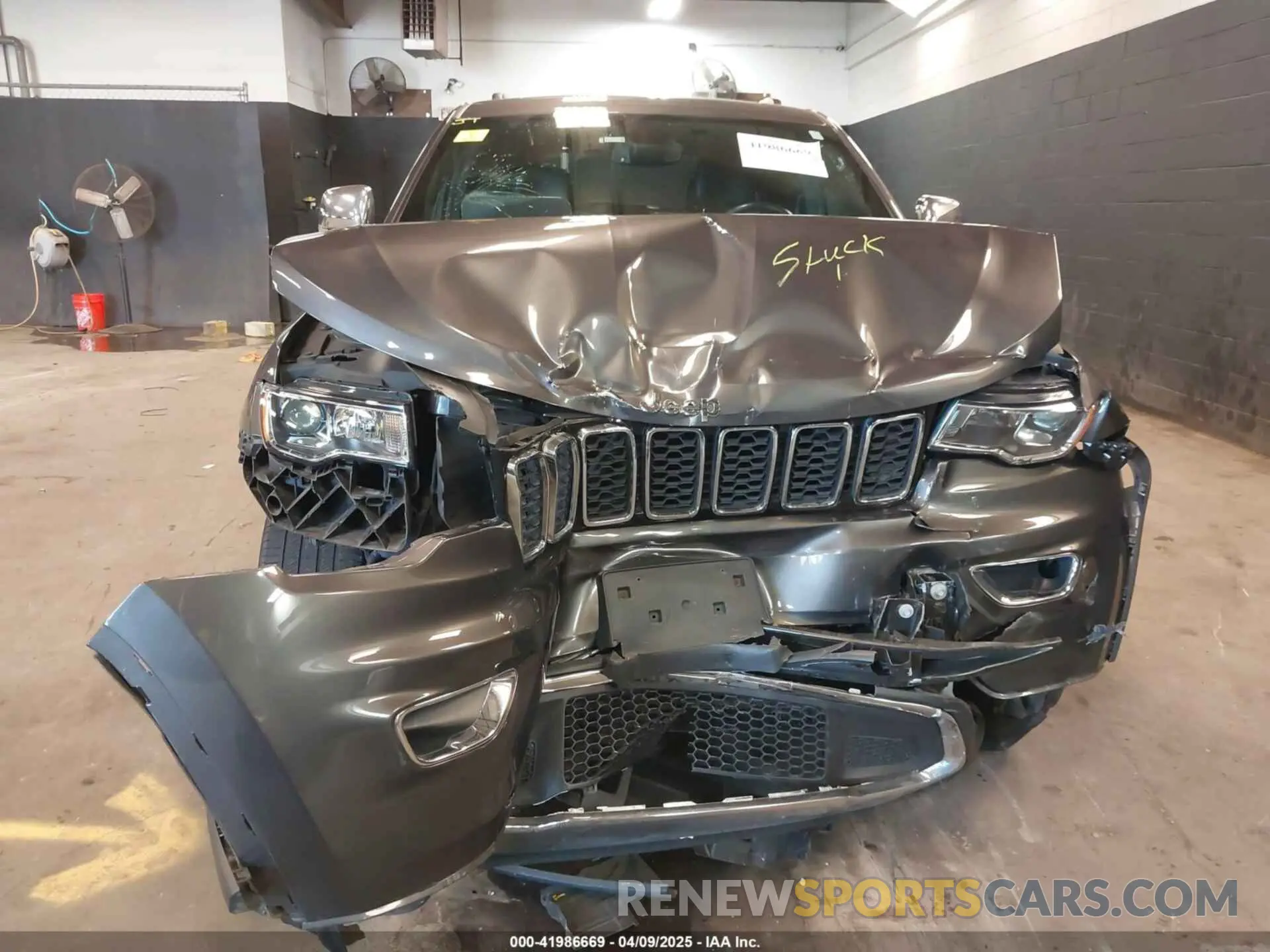 12 fotografías del automóvil dañado 1C4RJFBG7MC756253 JEEP GRAND CHEROKEE 2021