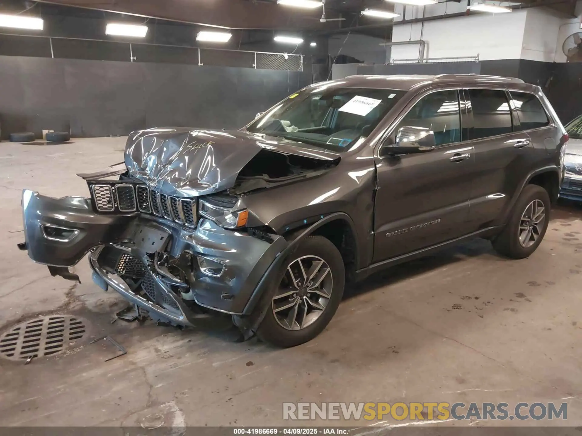 2 fotografías del automóvil dañado 1C4RJFBG7MC756253 JEEP GRAND CHEROKEE 2021