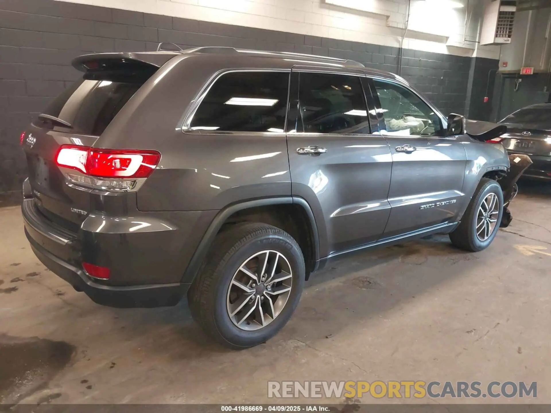 4 fotografías del automóvil dañado 1C4RJFBG7MC756253 JEEP GRAND CHEROKEE 2021