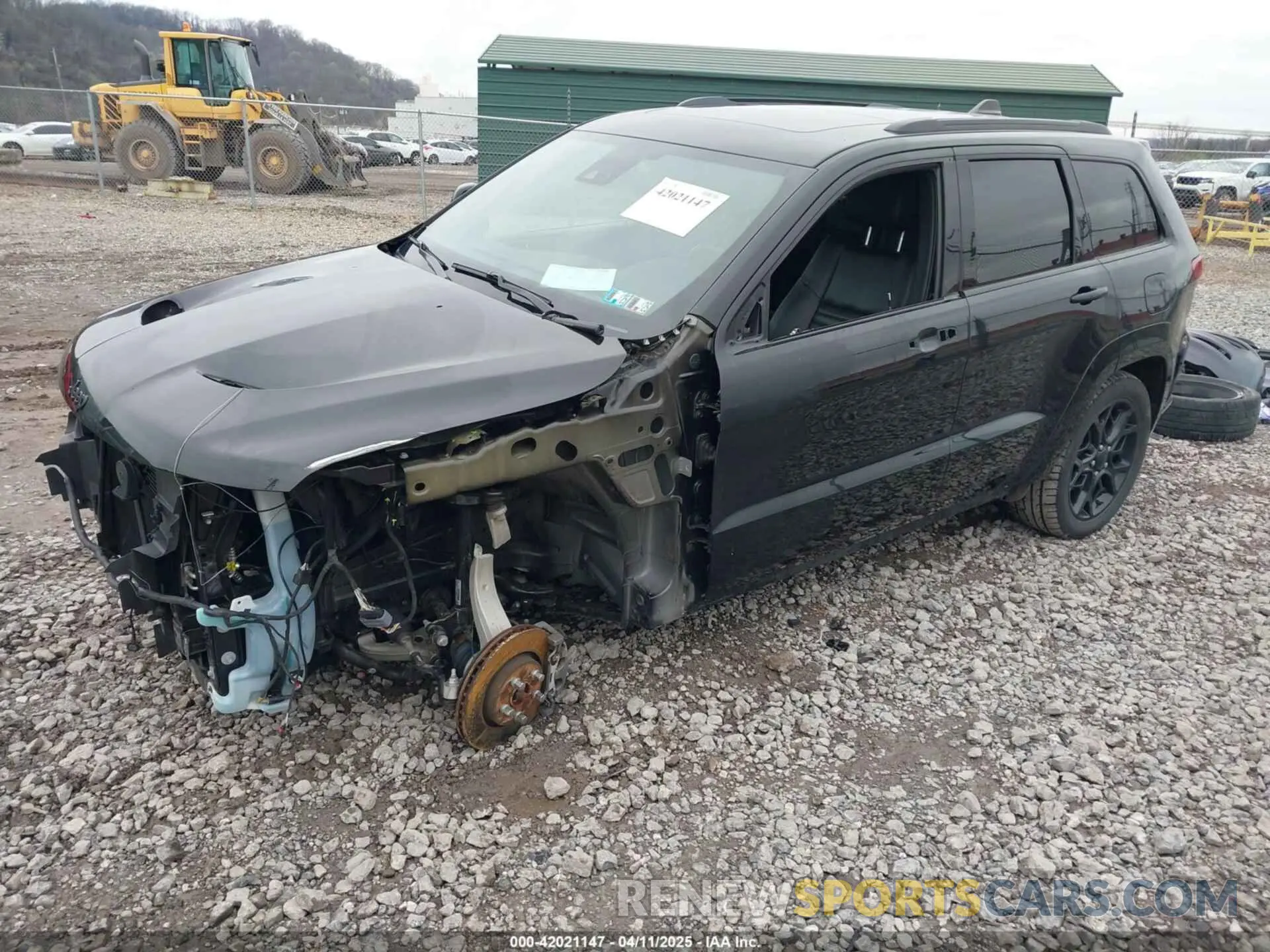 2 fotografías del automóvil dañado 1C4RJFBG7MC769102 JEEP GRAND CHEROKEE 2021