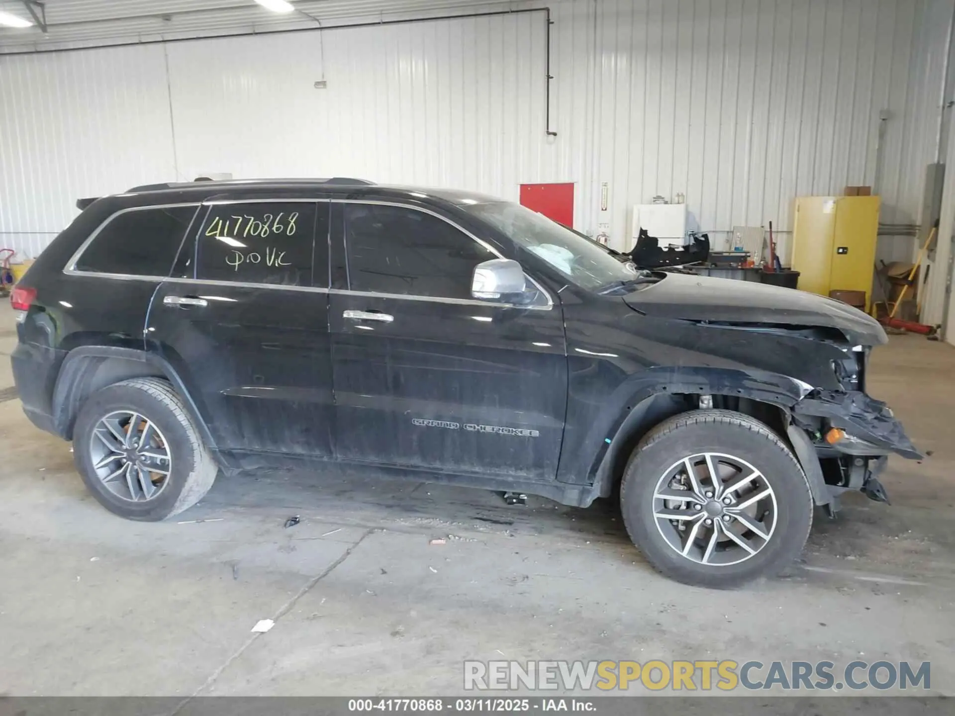 13 fotografías del automóvil dañado 1C4RJFBG8MC509792 JEEP GRAND CHEROKEE 2021