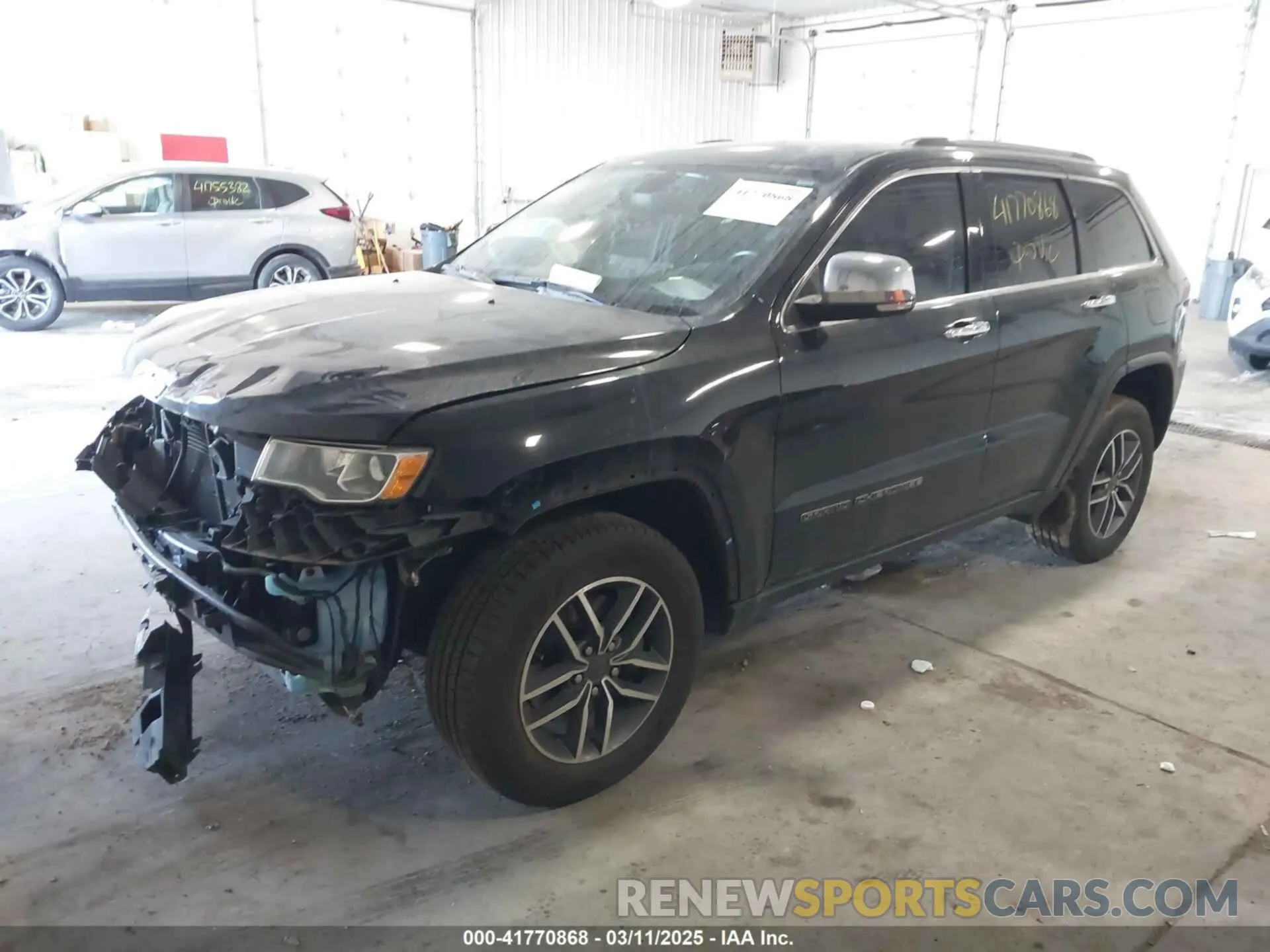 2 fotografías del automóvil dañado 1C4RJFBG8MC509792 JEEP GRAND CHEROKEE 2021