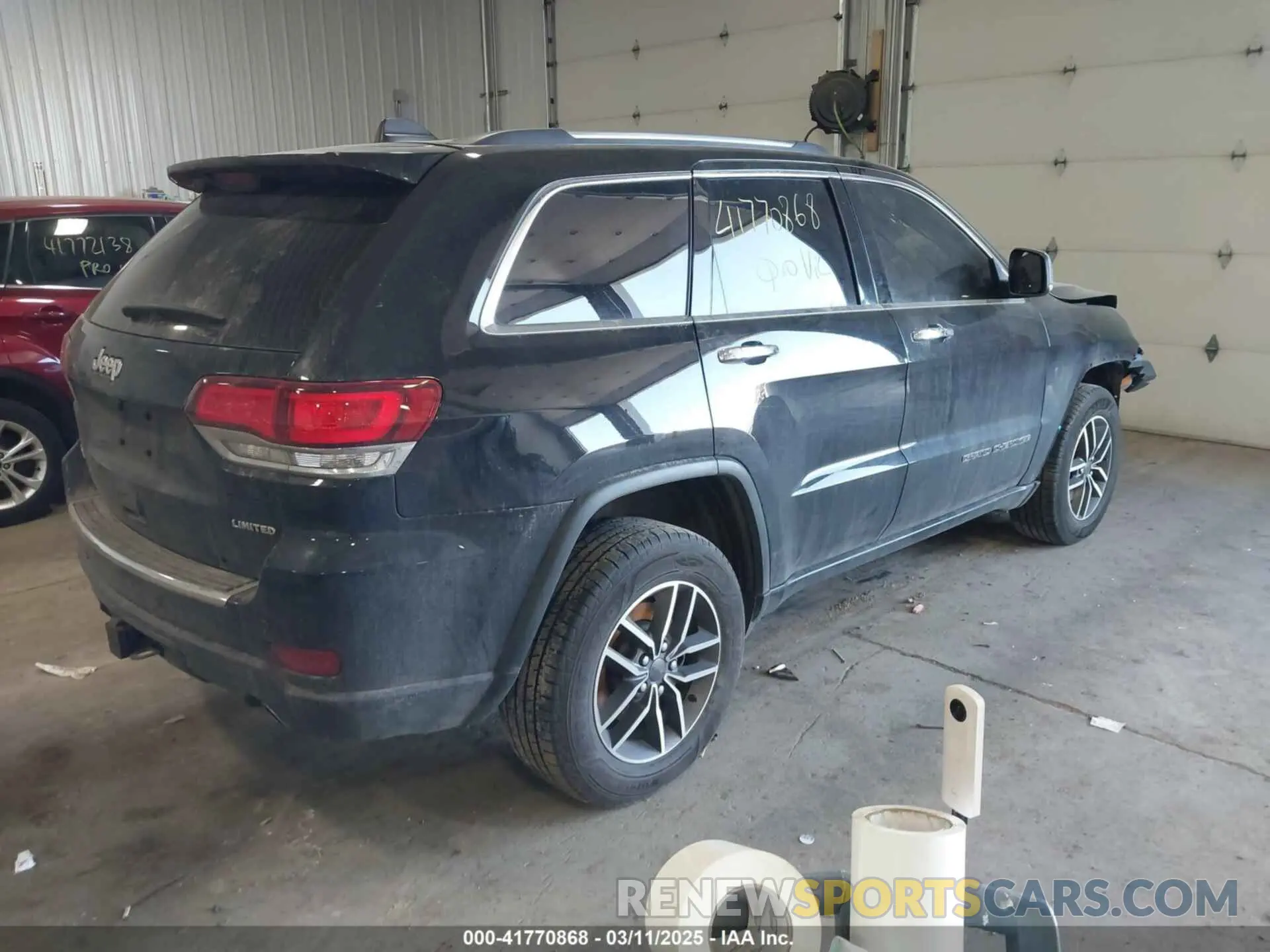4 fotografías del automóvil dañado 1C4RJFBG8MC509792 JEEP GRAND CHEROKEE 2021