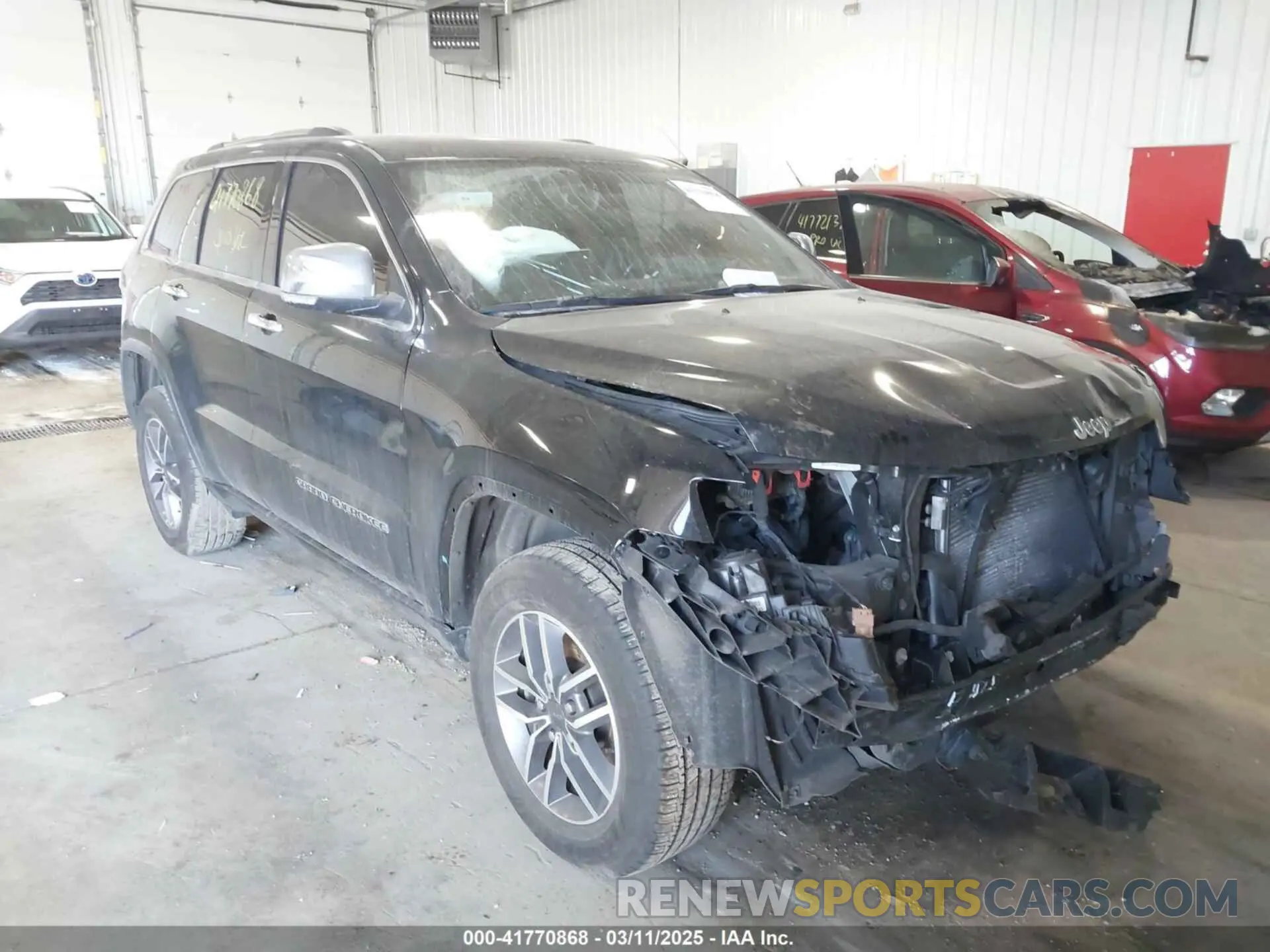 6 fotografías del automóvil dañado 1C4RJFBG8MC509792 JEEP GRAND CHEROKEE 2021