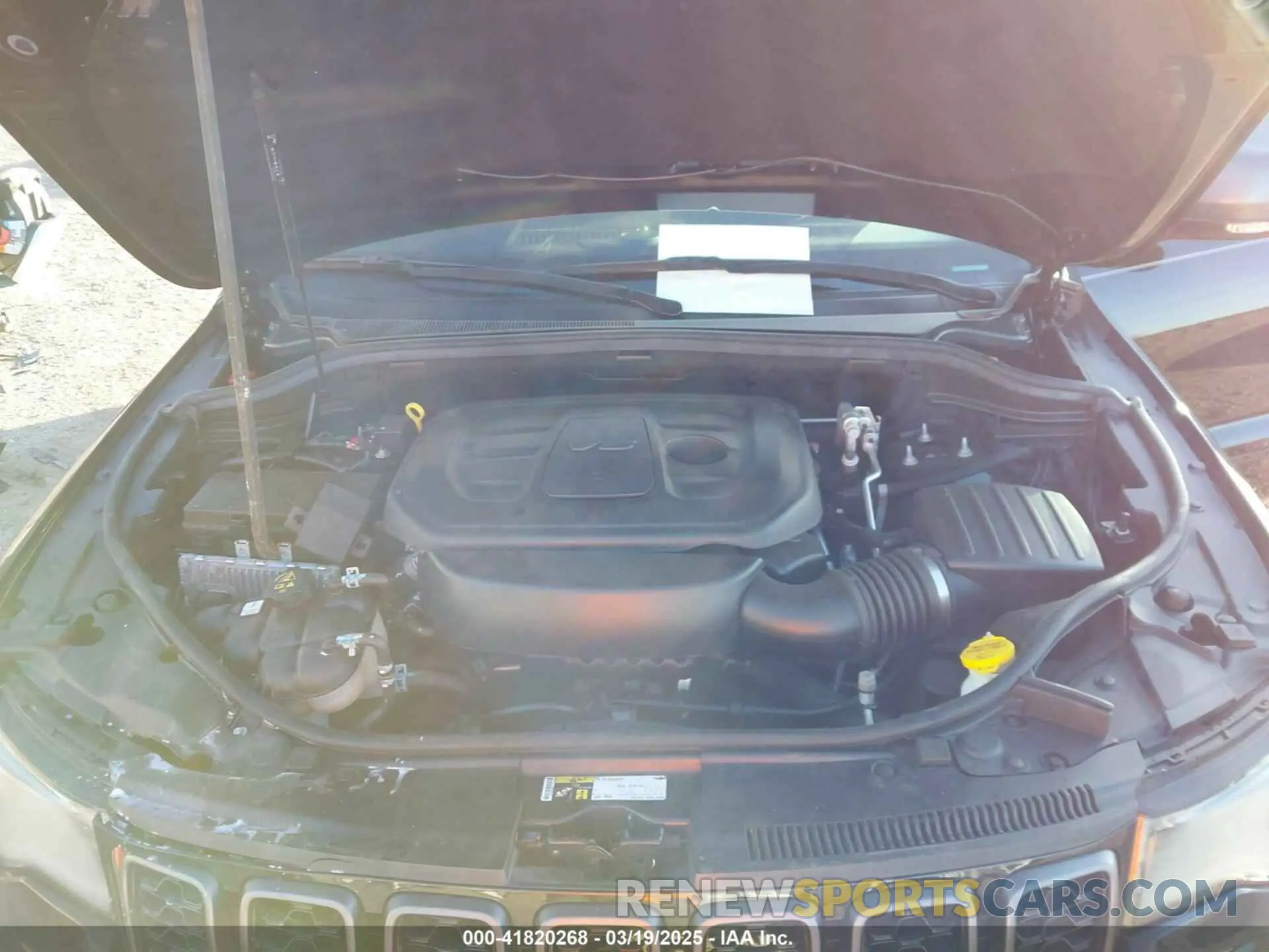 10 fotografías del automóvil dañado 1C4RJFBG8MC536748 JEEP GRAND CHEROKEE 2021