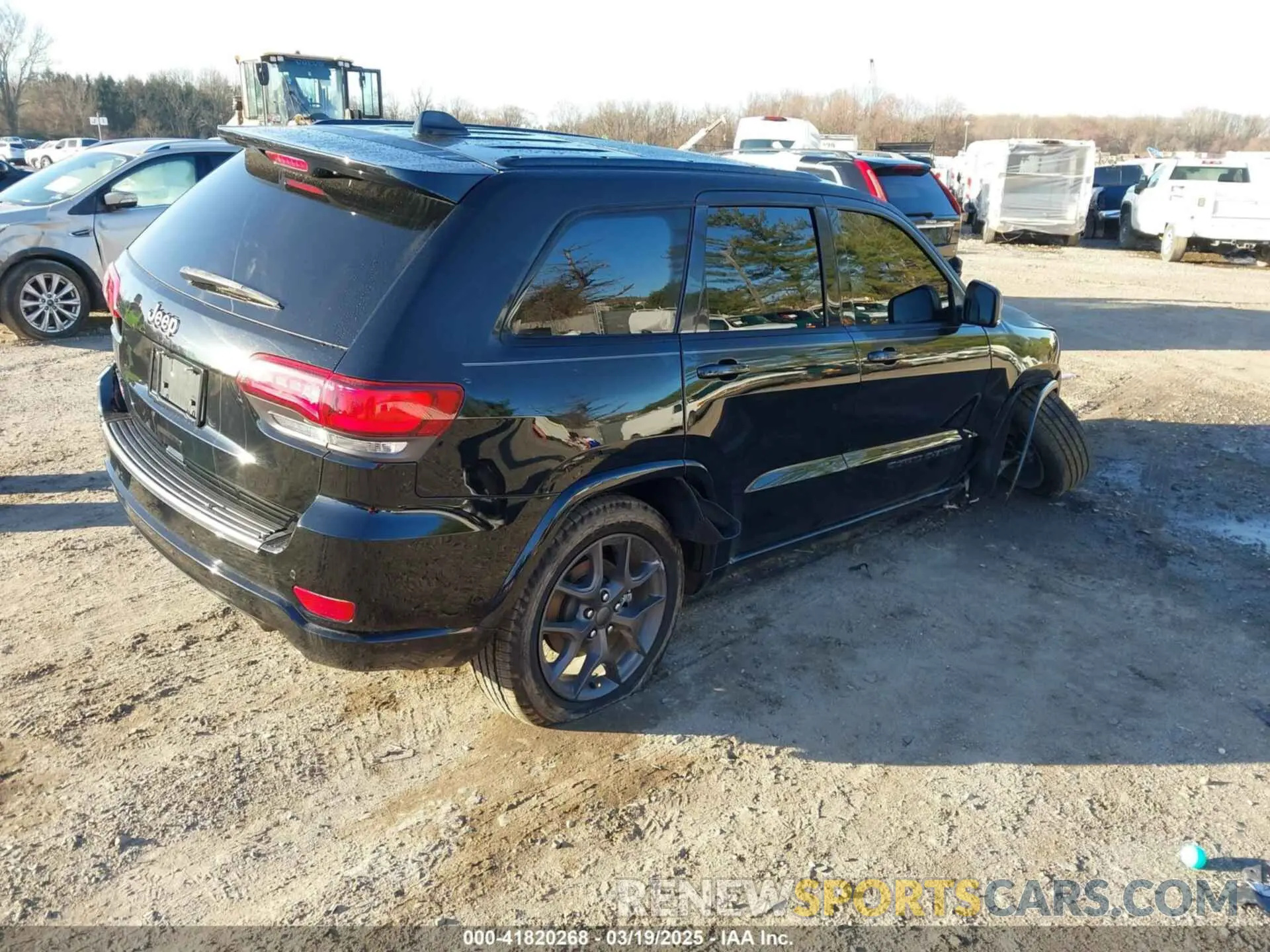 4 fotografías del automóvil dañado 1C4RJFBG8MC536748 JEEP GRAND CHEROKEE 2021