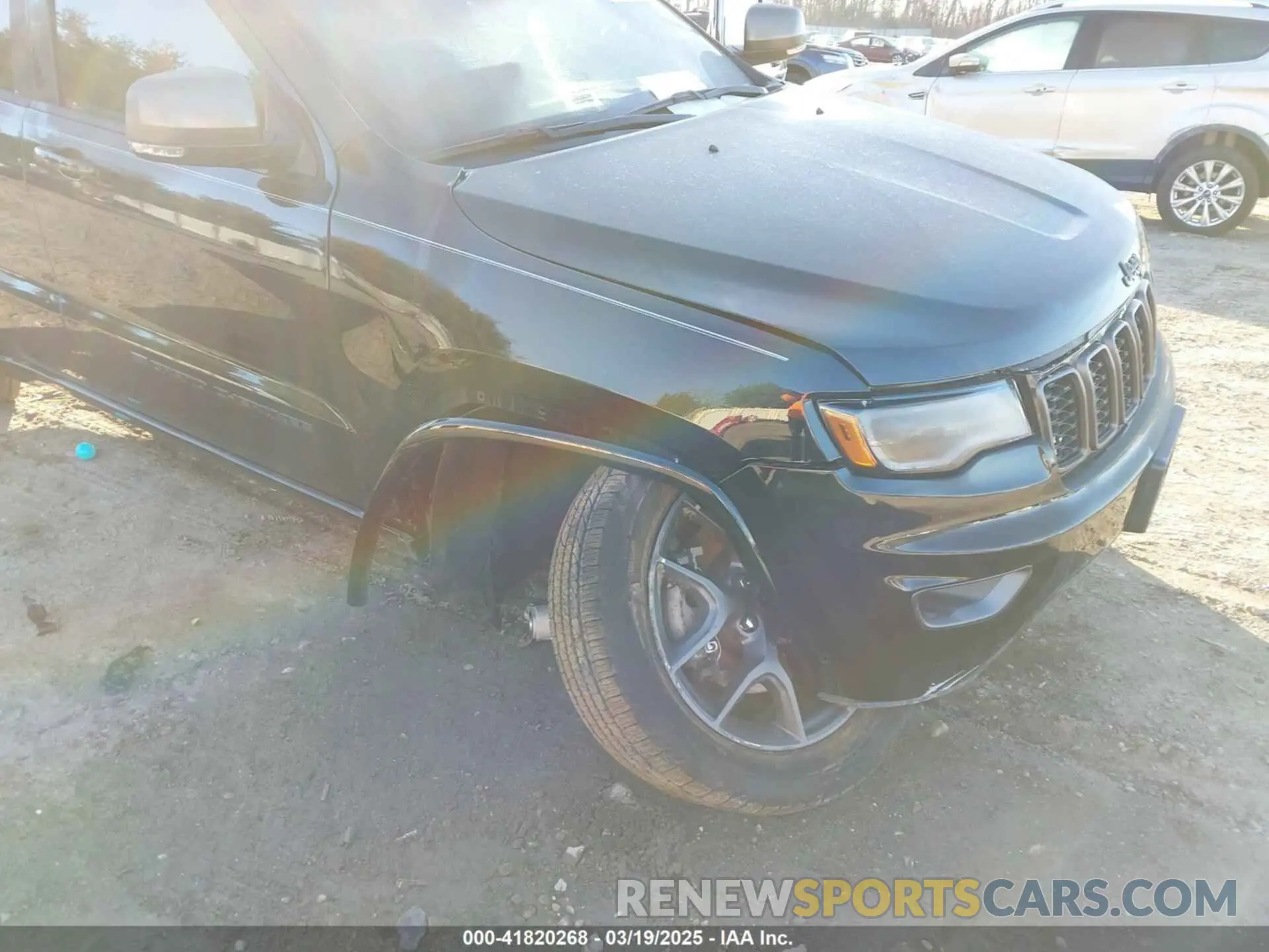 6 fotografías del automóvil dañado 1C4RJFBG8MC536748 JEEP GRAND CHEROKEE 2021
