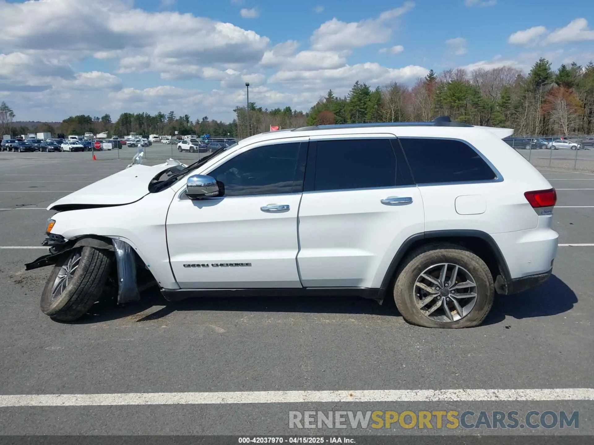 14 fotografías del automóvil dañado 1C4RJFBG8MC552139 JEEP GRAND CHEROKEE 2021