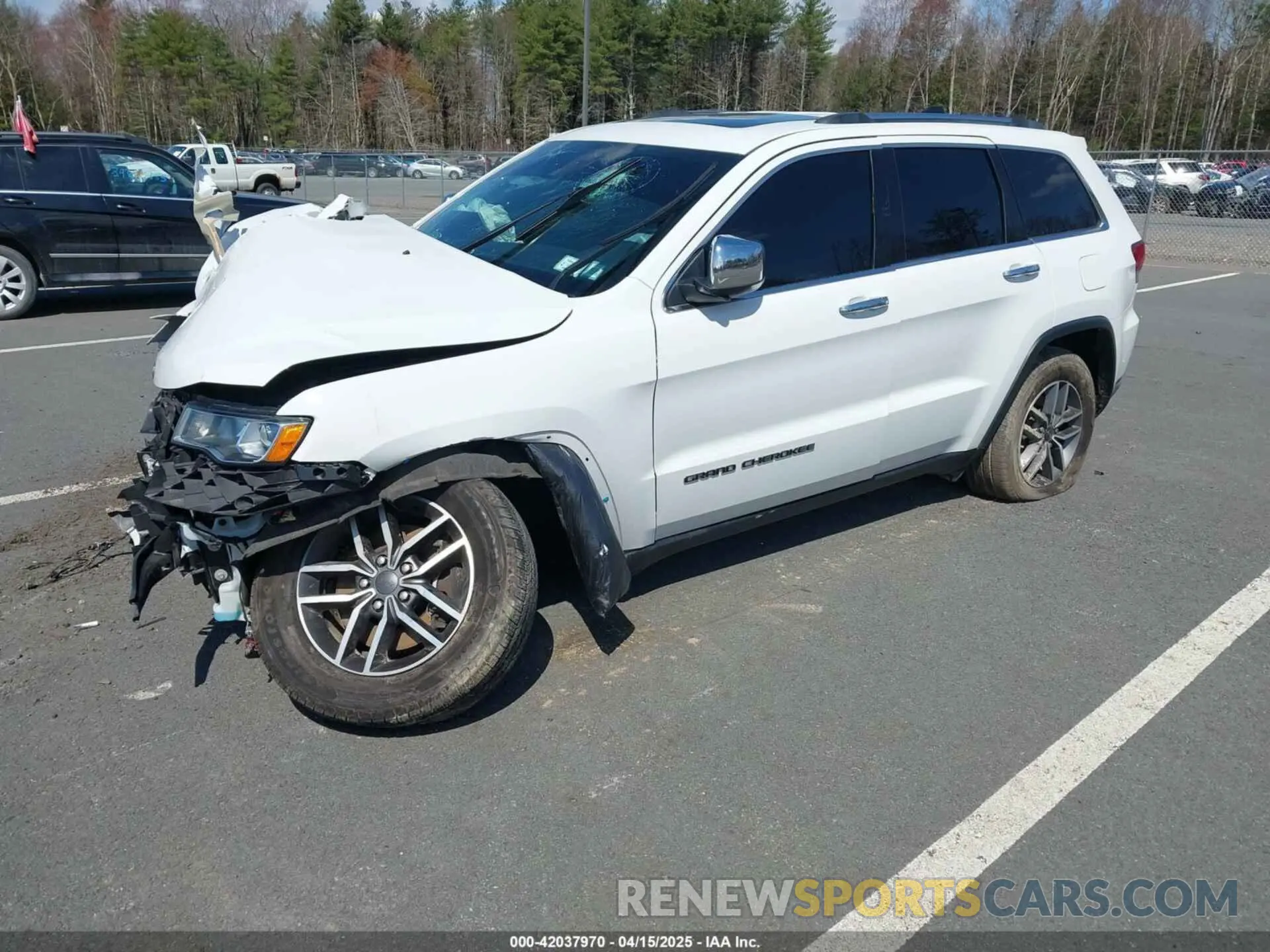 2 fotografías del automóvil dañado 1C4RJFBG8MC552139 JEEP GRAND CHEROKEE 2021