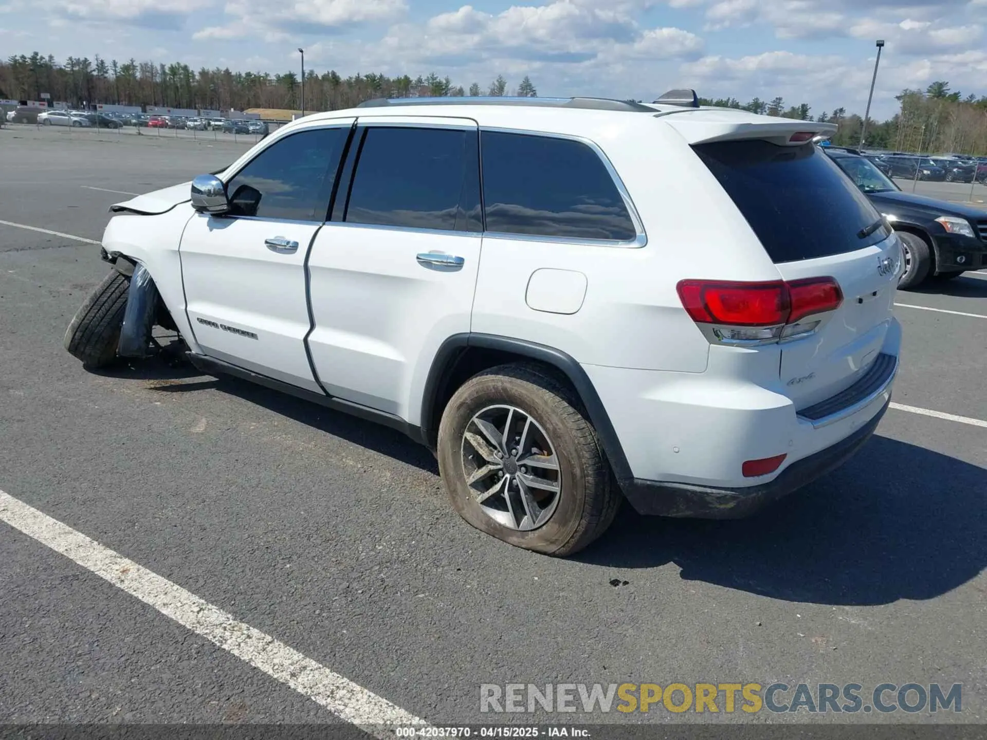 3 fotografías del automóvil dañado 1C4RJFBG8MC552139 JEEP GRAND CHEROKEE 2021