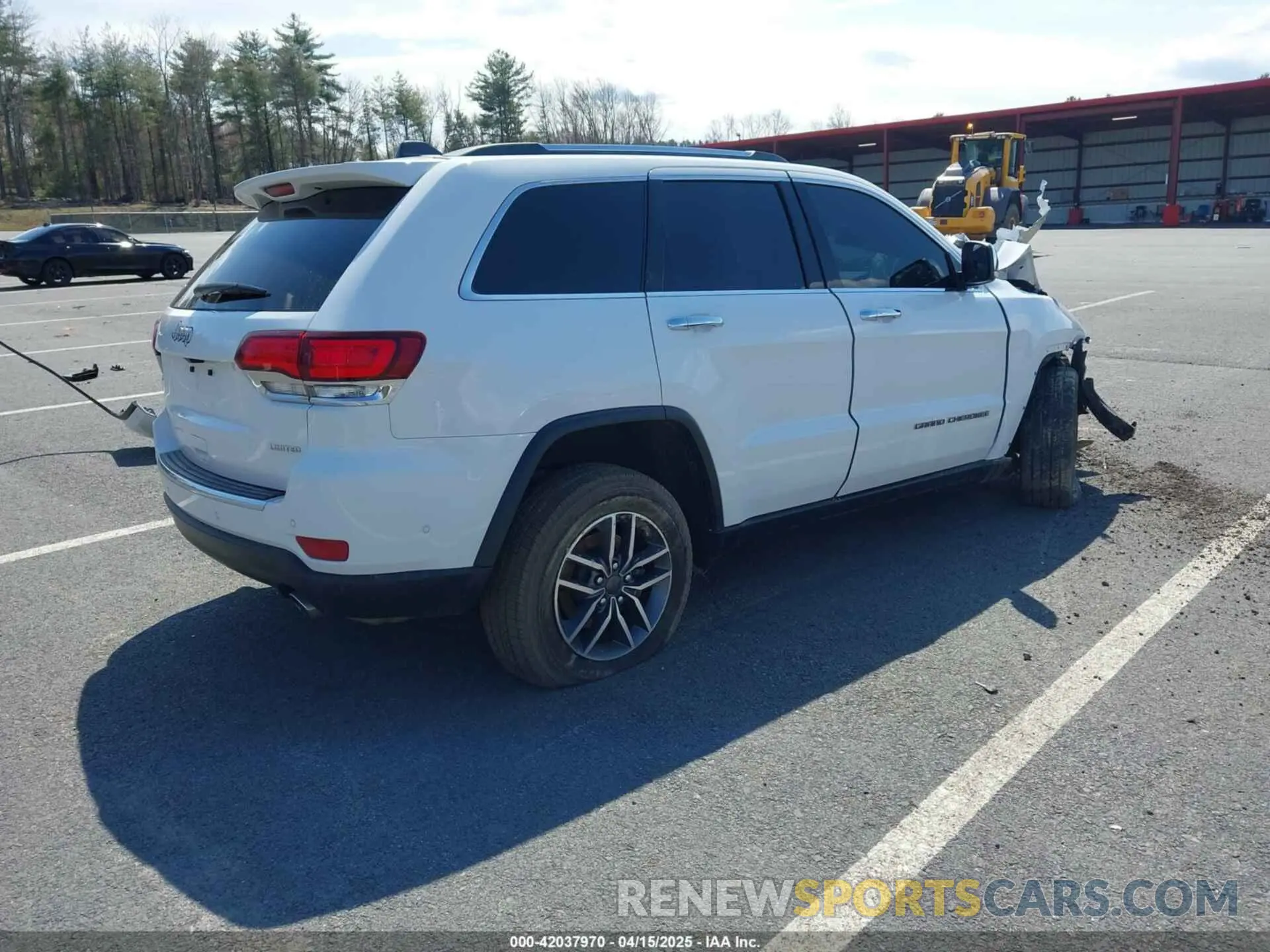4 fotografías del automóvil dañado 1C4RJFBG8MC552139 JEEP GRAND CHEROKEE 2021
