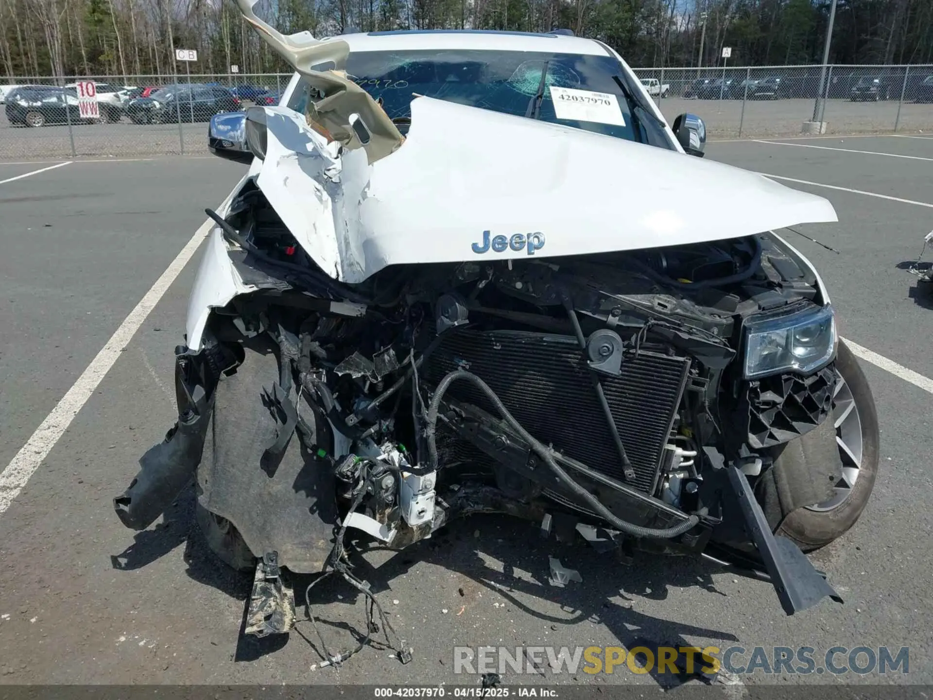 6 fotografías del automóvil dañado 1C4RJFBG8MC552139 JEEP GRAND CHEROKEE 2021