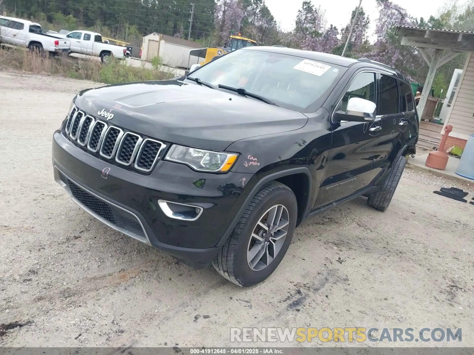 2 fotografías del automóvil dañado 1C4RJFBG8MC678548 JEEP GRAND CHEROKEE 2021