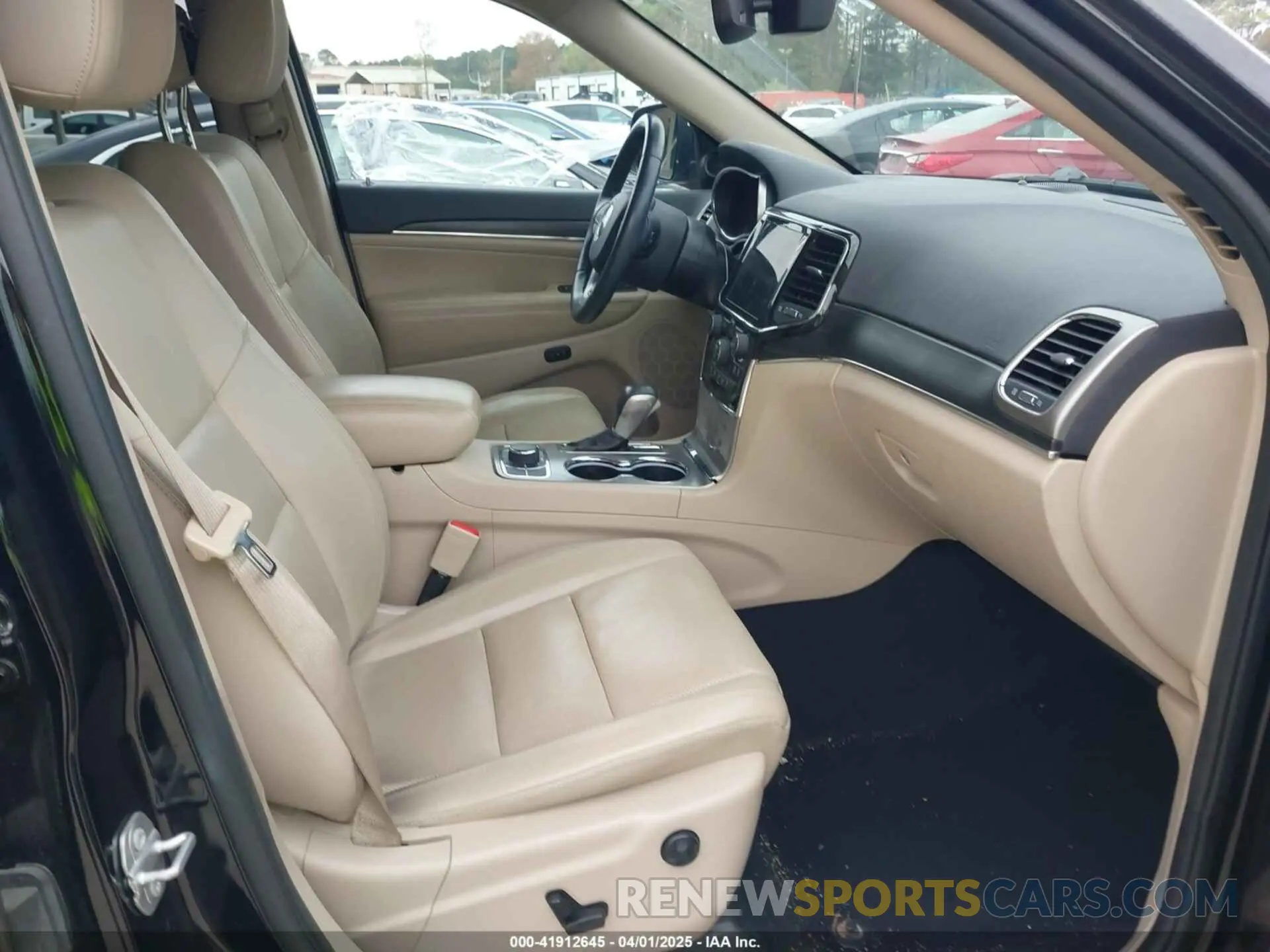 5 fotografías del automóvil dañado 1C4RJFBG8MC678548 JEEP GRAND CHEROKEE 2021