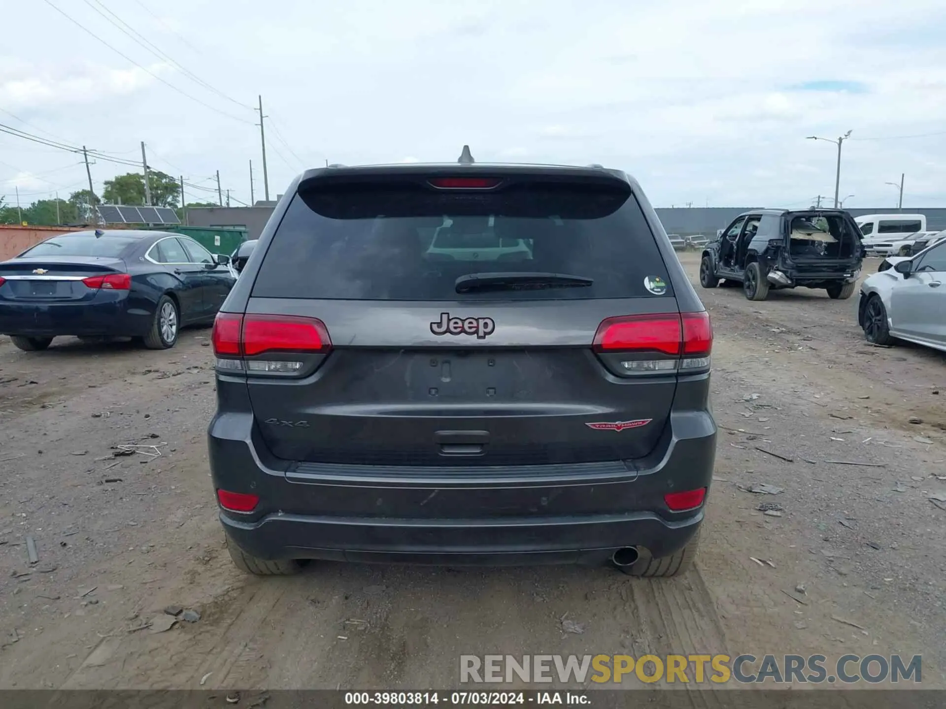 15 fotografías del automóvil dañado 1C4RJFBG8MC728364 JEEP GRAND CHEROKEE 2021
