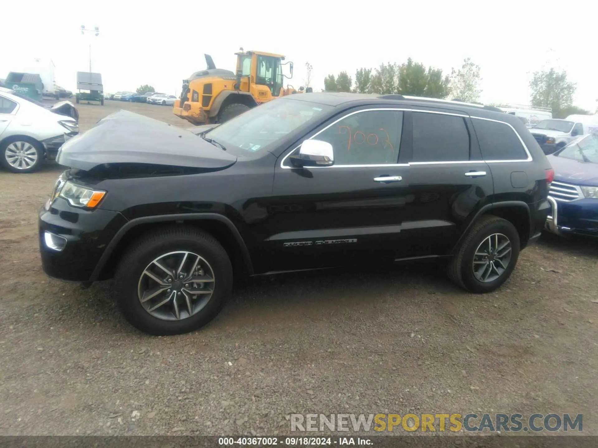 14 fotografías del automóvil dañado 1C4RJFBG9MC507498 JEEP GRAND CHEROKEE 2021