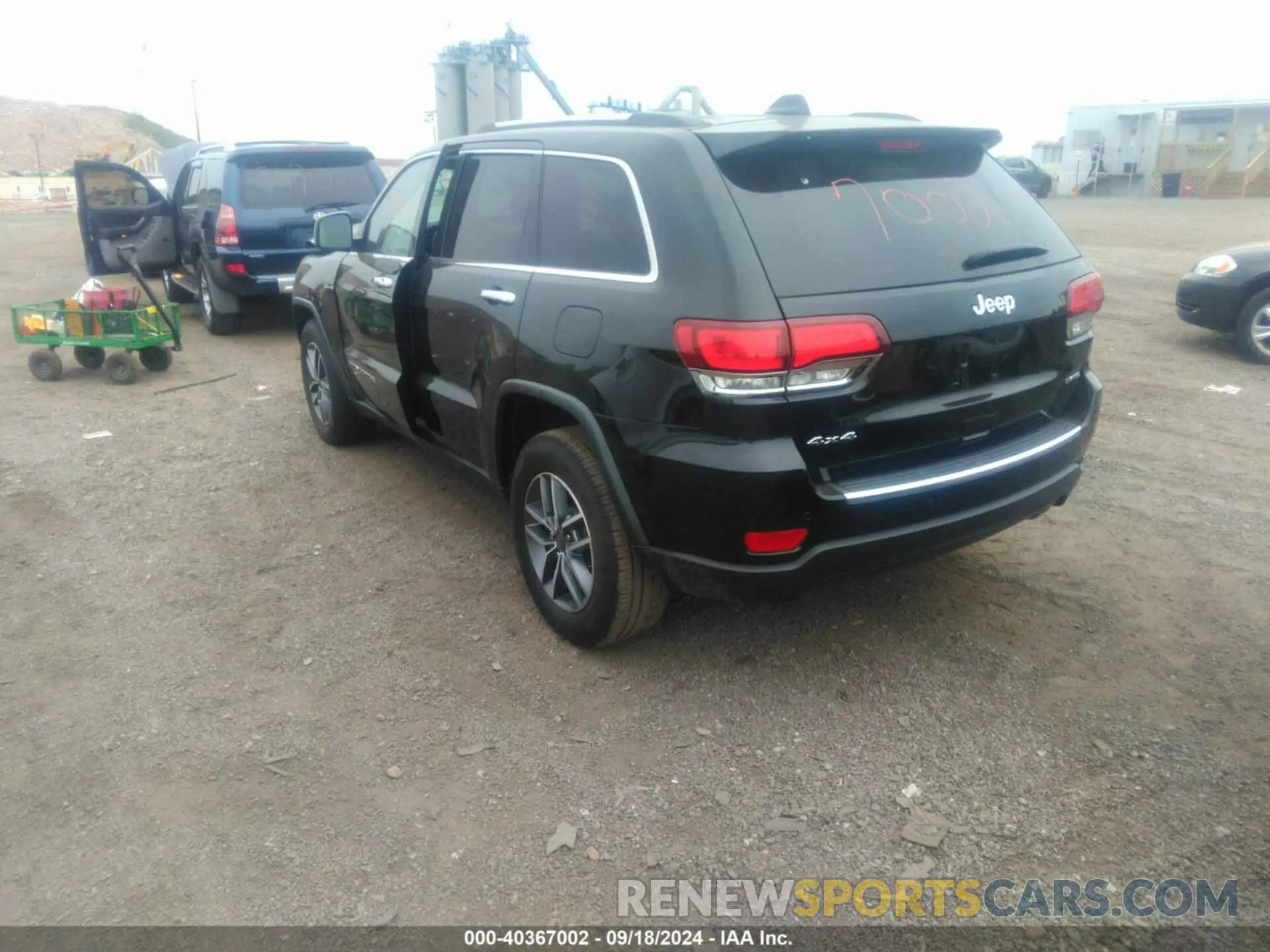 3 fotografías del automóvil dañado 1C4RJFBG9MC507498 JEEP GRAND CHEROKEE 2021