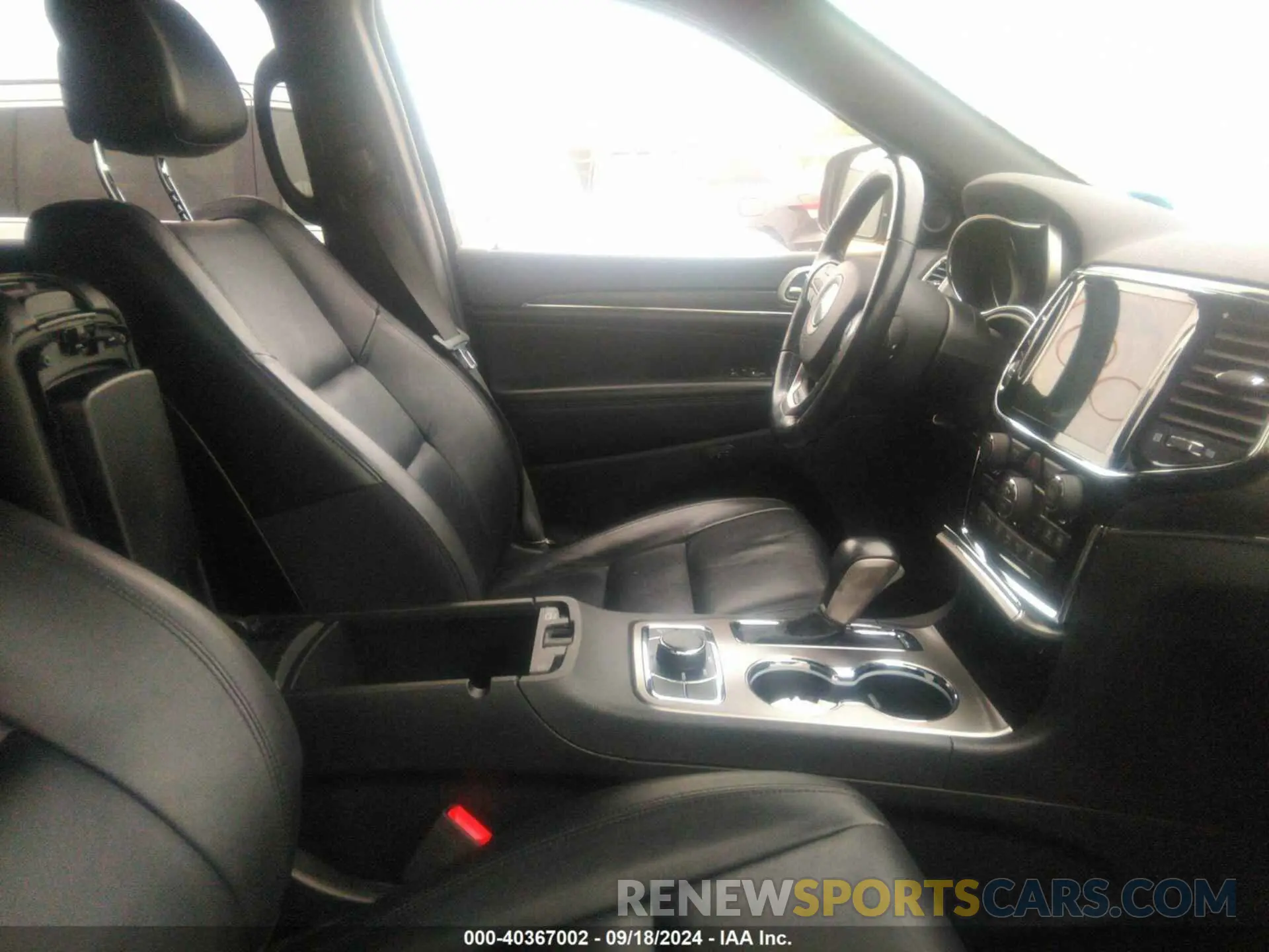 5 fotografías del automóvil dañado 1C4RJFBG9MC507498 JEEP GRAND CHEROKEE 2021