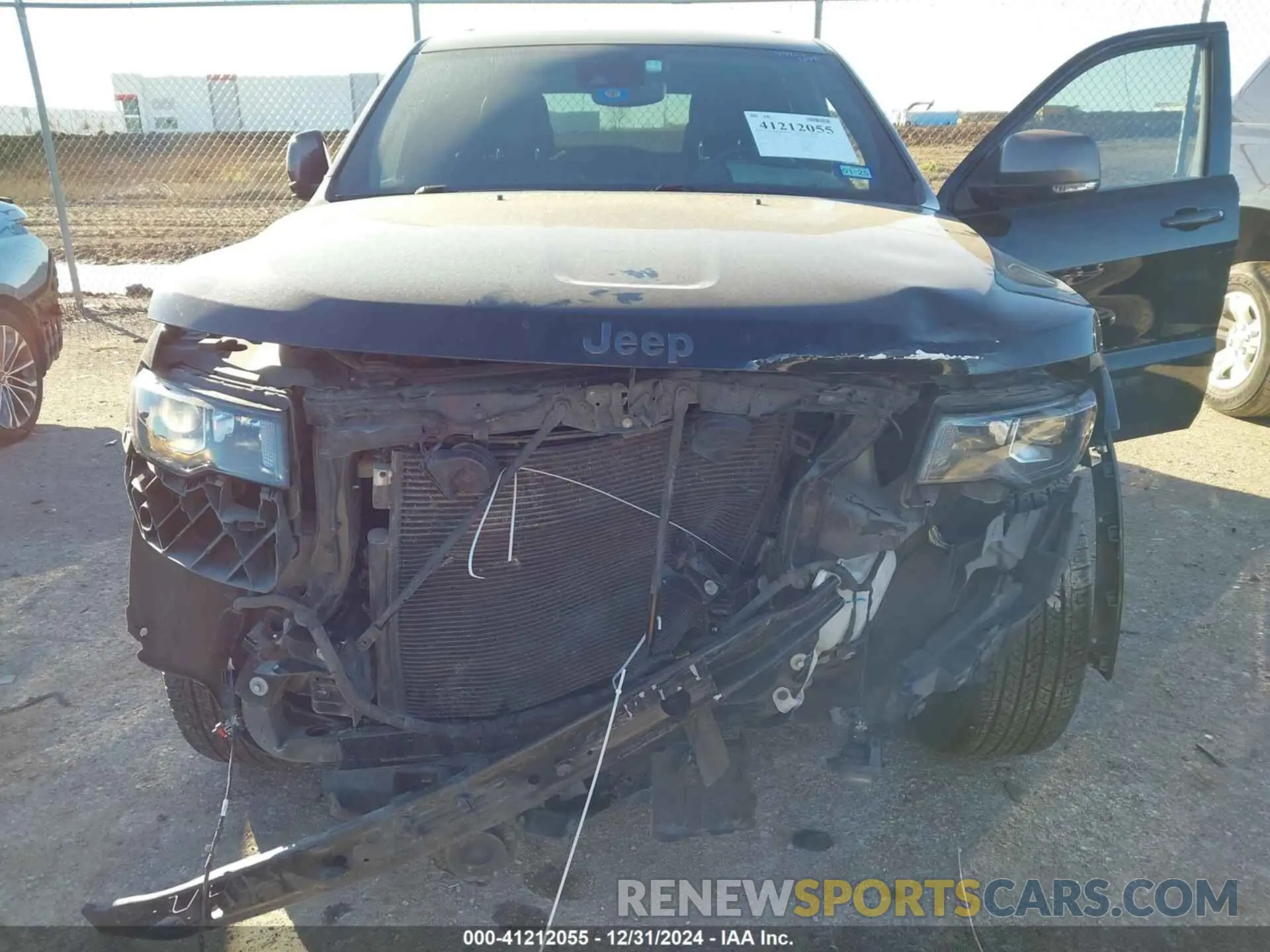 6 fotografías del automóvil dañado 1C4RJFBG9MC527654 JEEP GRAND CHEROKEE 2021