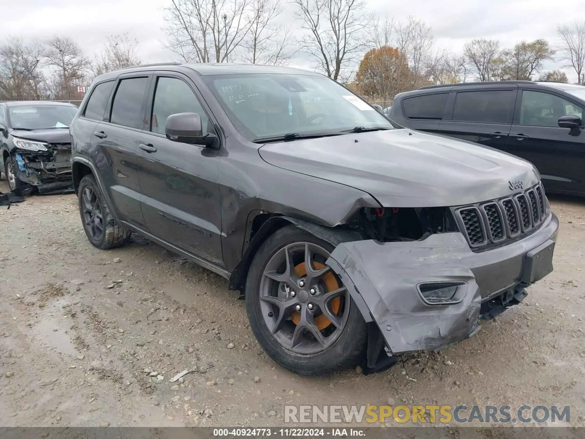 1 fotografías del automóvil dañado 1C4RJFBG9MC672595 JEEP GRAND CHEROKEE 2021