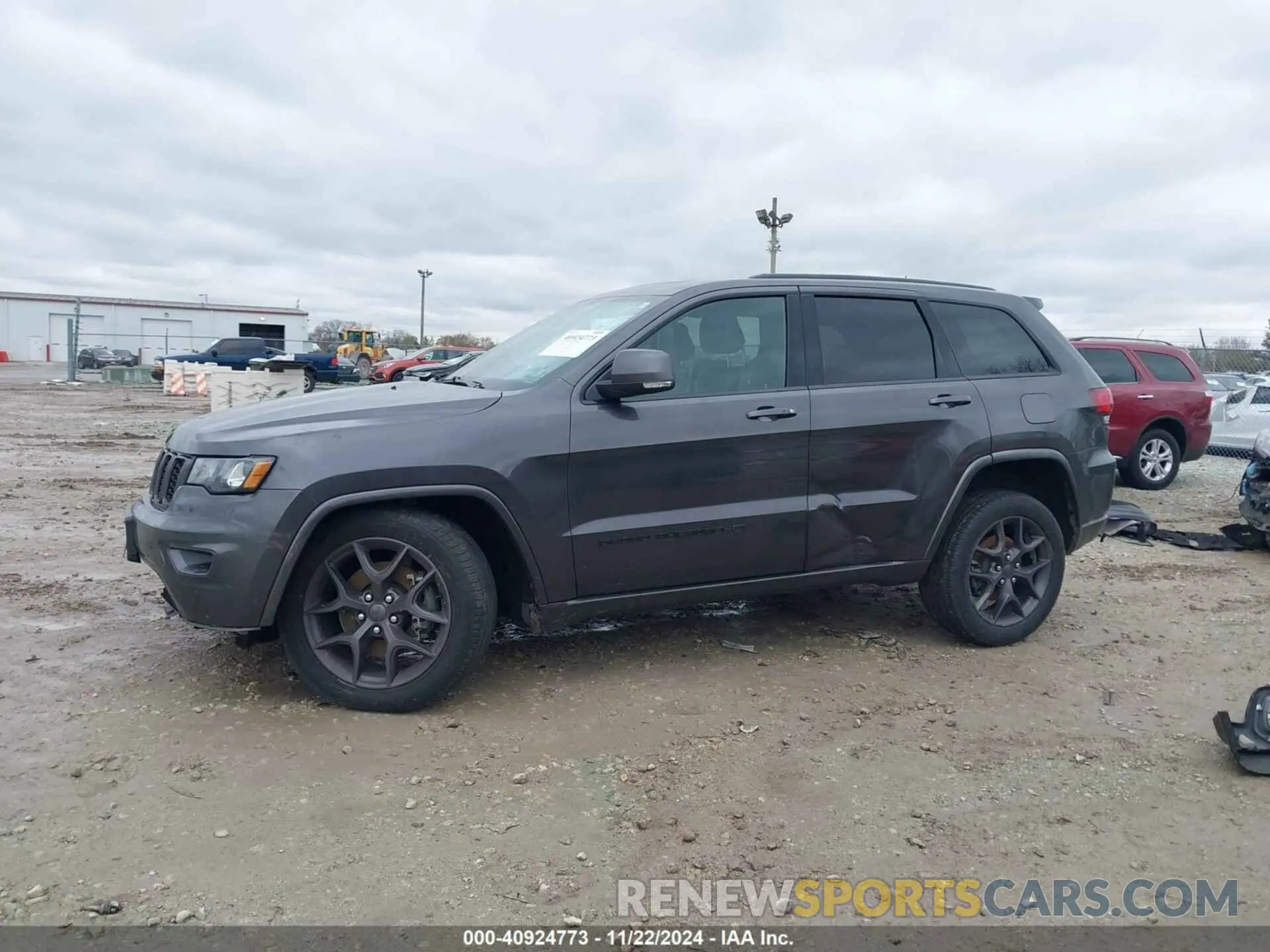 13 fotografías del automóvil dañado 1C4RJFBG9MC672595 JEEP GRAND CHEROKEE 2021