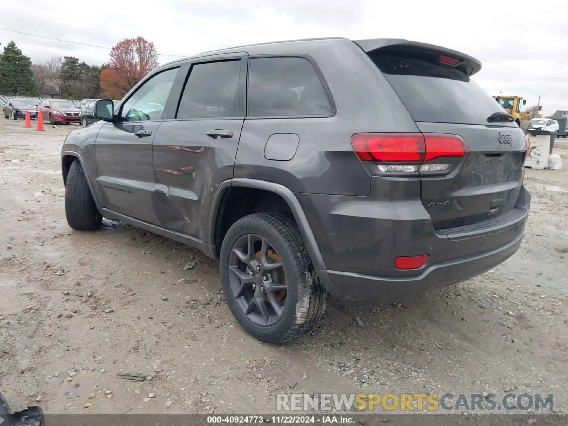 3 fotografías del automóvil dañado 1C4RJFBG9MC672595 JEEP GRAND CHEROKEE 2021