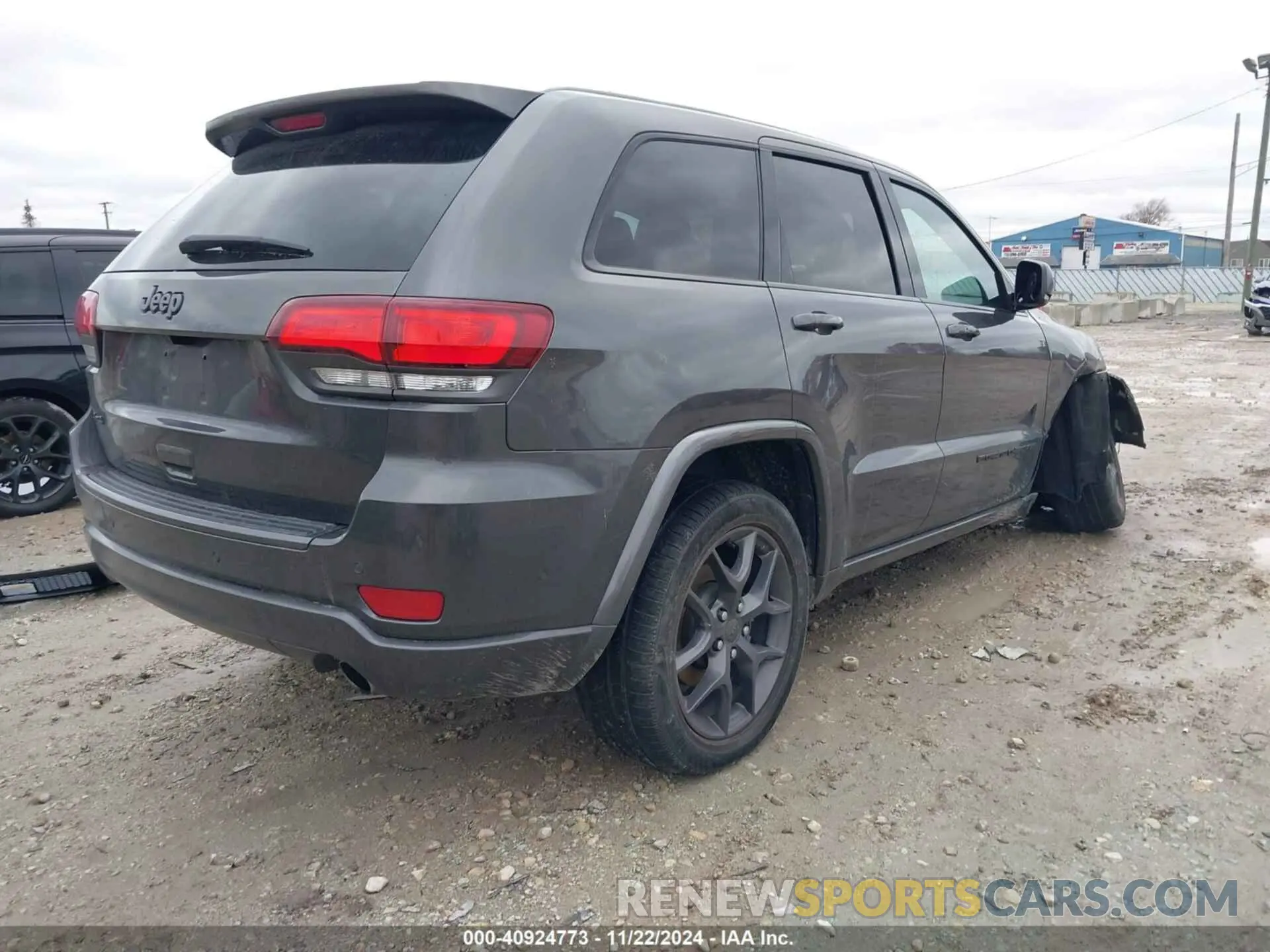 4 fotografías del automóvil dañado 1C4RJFBG9MC672595 JEEP GRAND CHEROKEE 2021