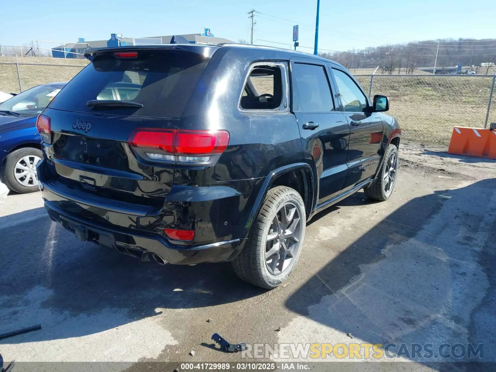 4 fotografías del automóvil dañado 1C4RJFBG9MC745643 JEEP GRAND CHEROKEE 2021