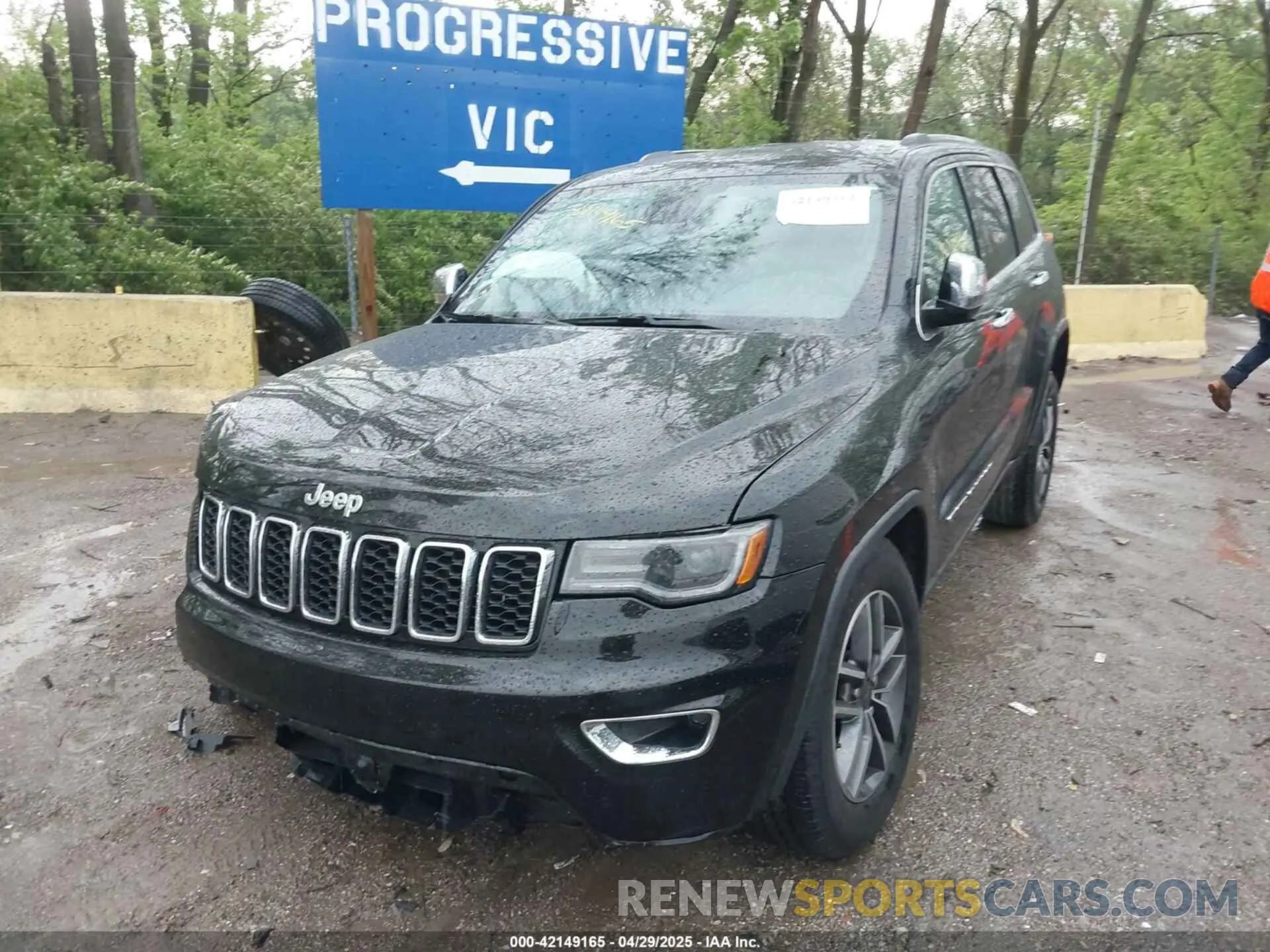 2 fotografías del automóvil dañado 1C4RJFBG9MC779517 JEEP GRAND CHEROKEE 2021