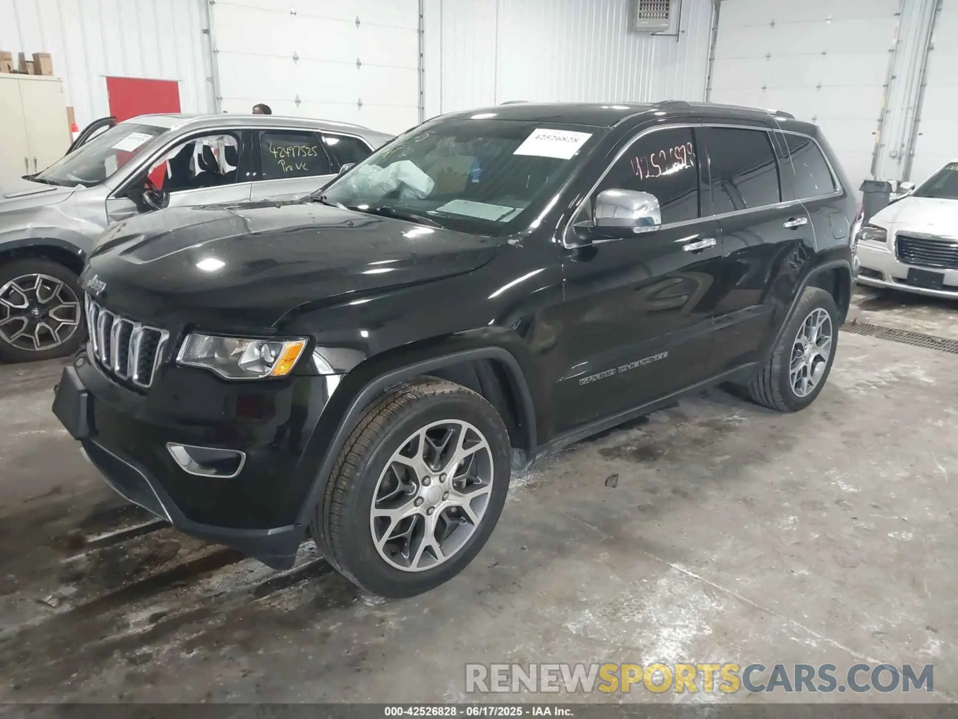 2 fotografías del automóvil dañado 1C4RJFBGXMC774892 JEEP GRAND CHEROKEE 2021